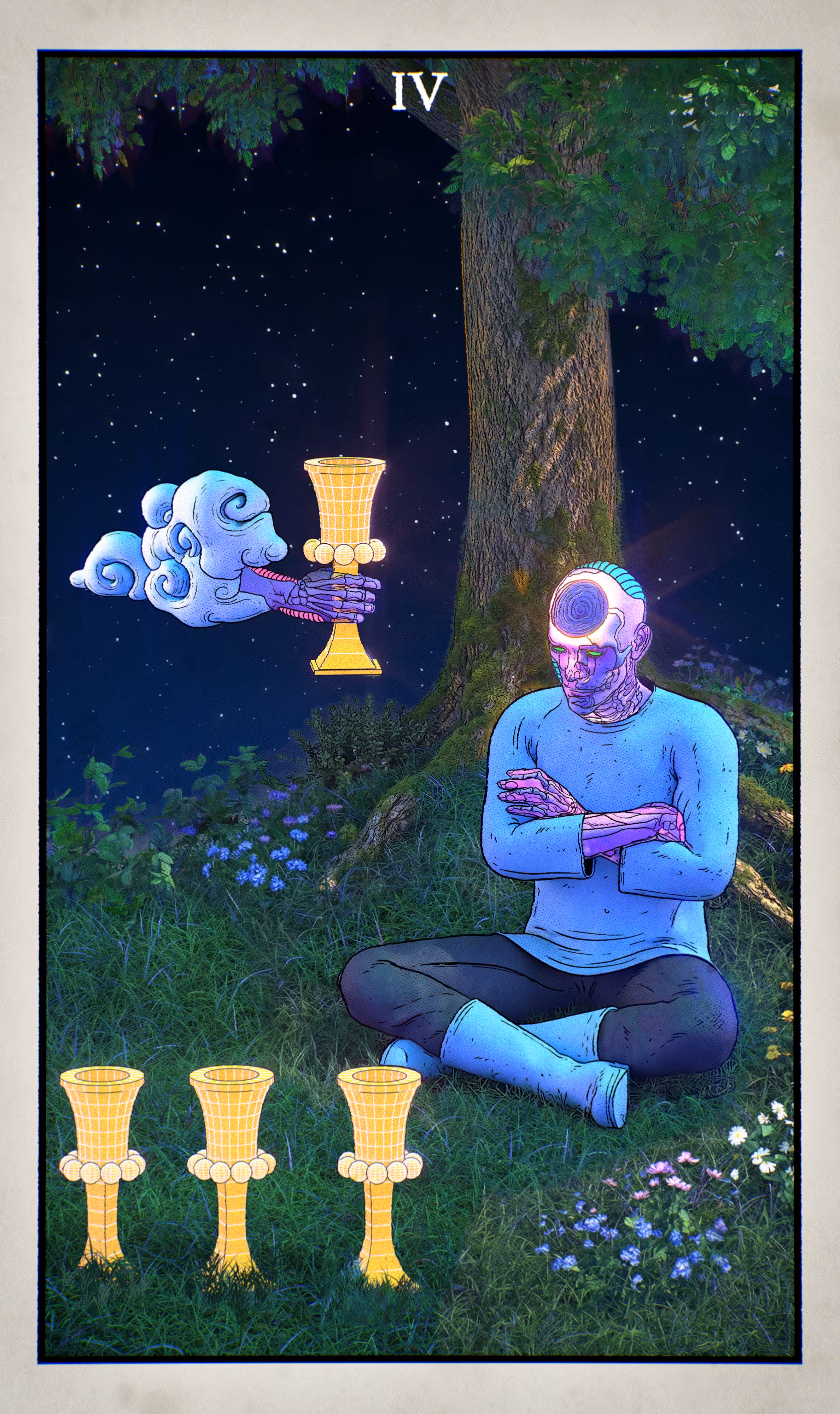 4 of Cups — Master