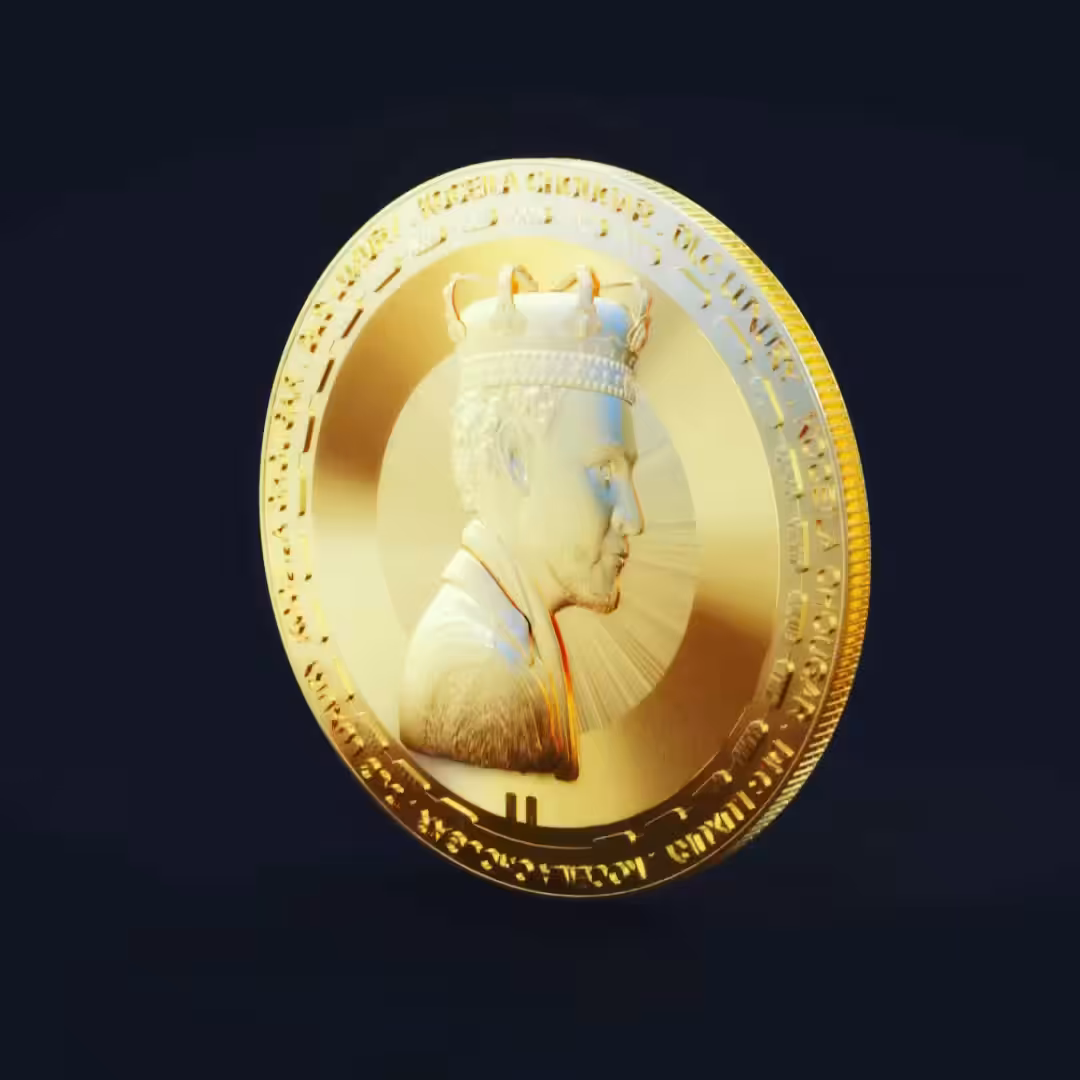 King Koceila Chougar - GOLD BITCOIN DLC Token