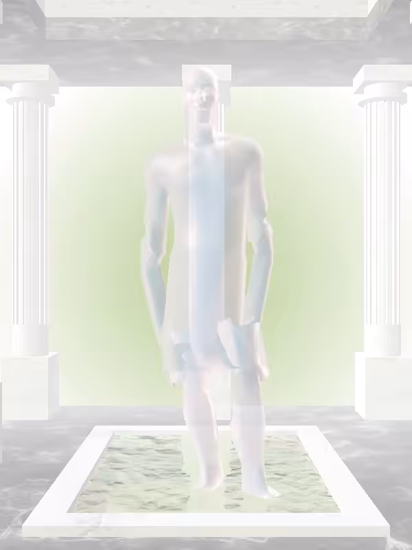 HeavenComputer: The Fading Excited Pastel Pearl Man #3563