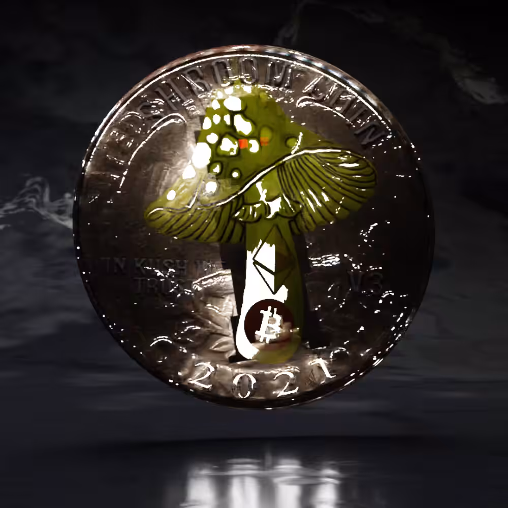 Shroom Coin Crystal - NightKidz Special Edition 