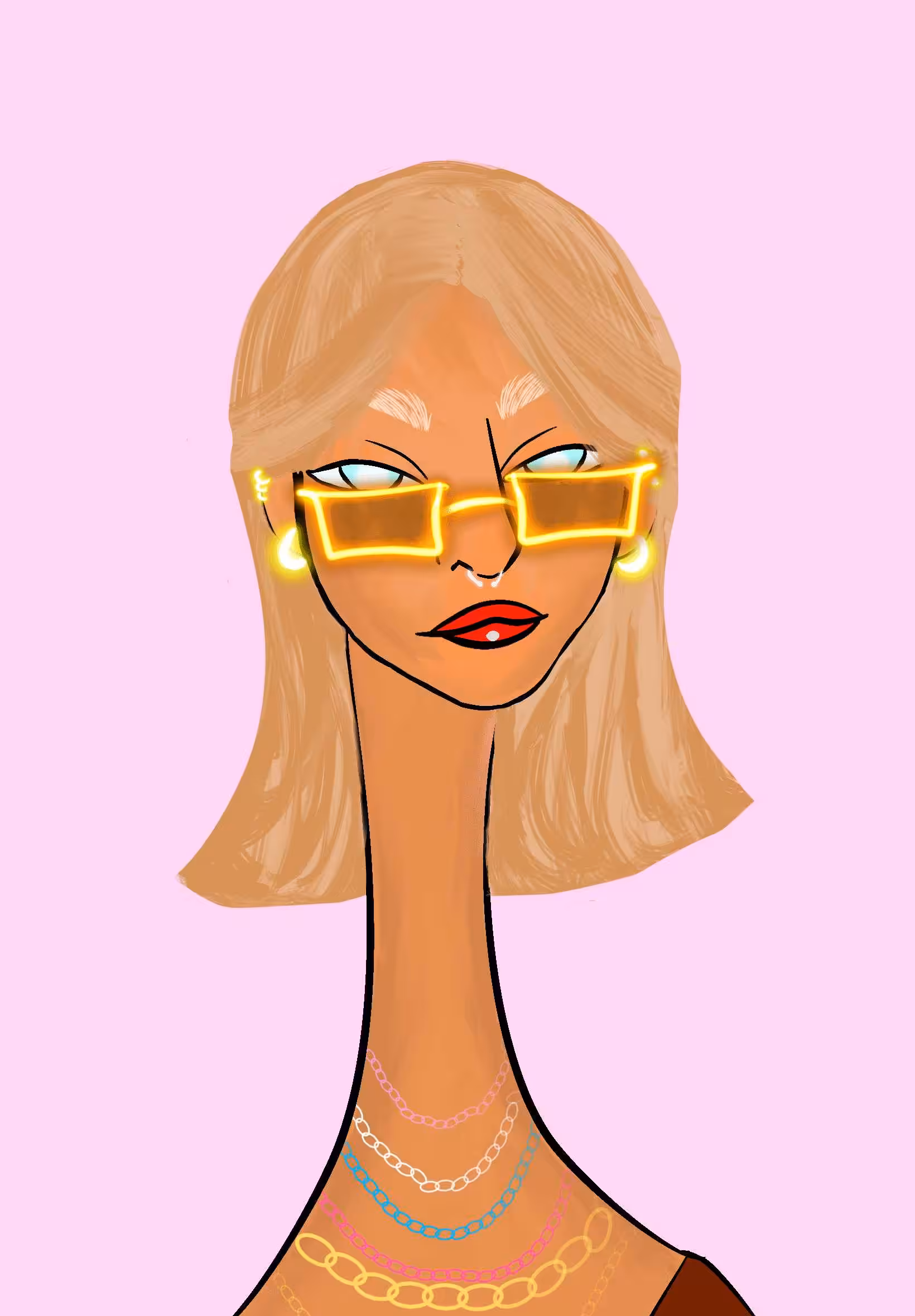 Long Neckie Ladies: Long Neckie Lady #2345
