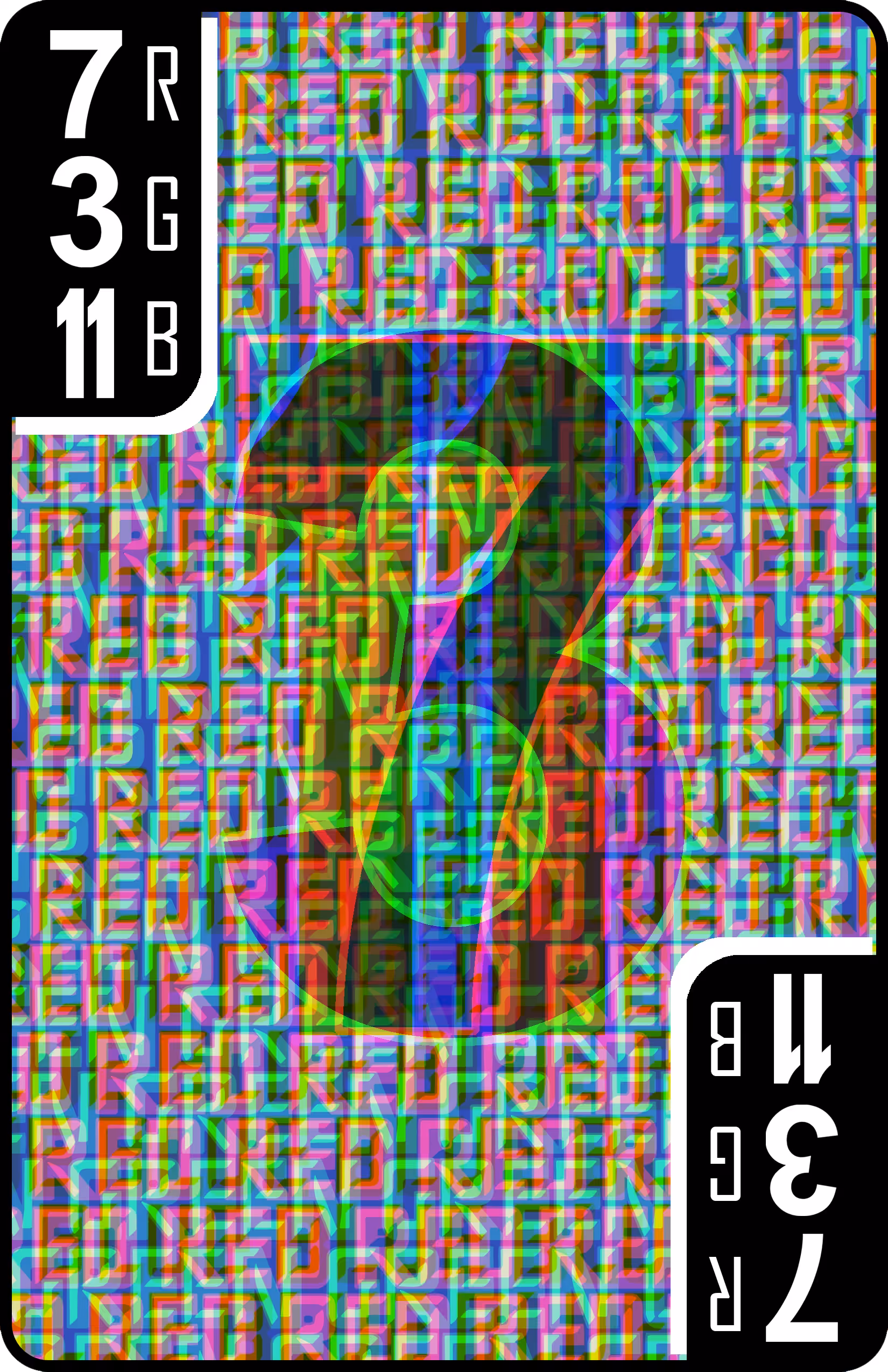 RGB cards: 25