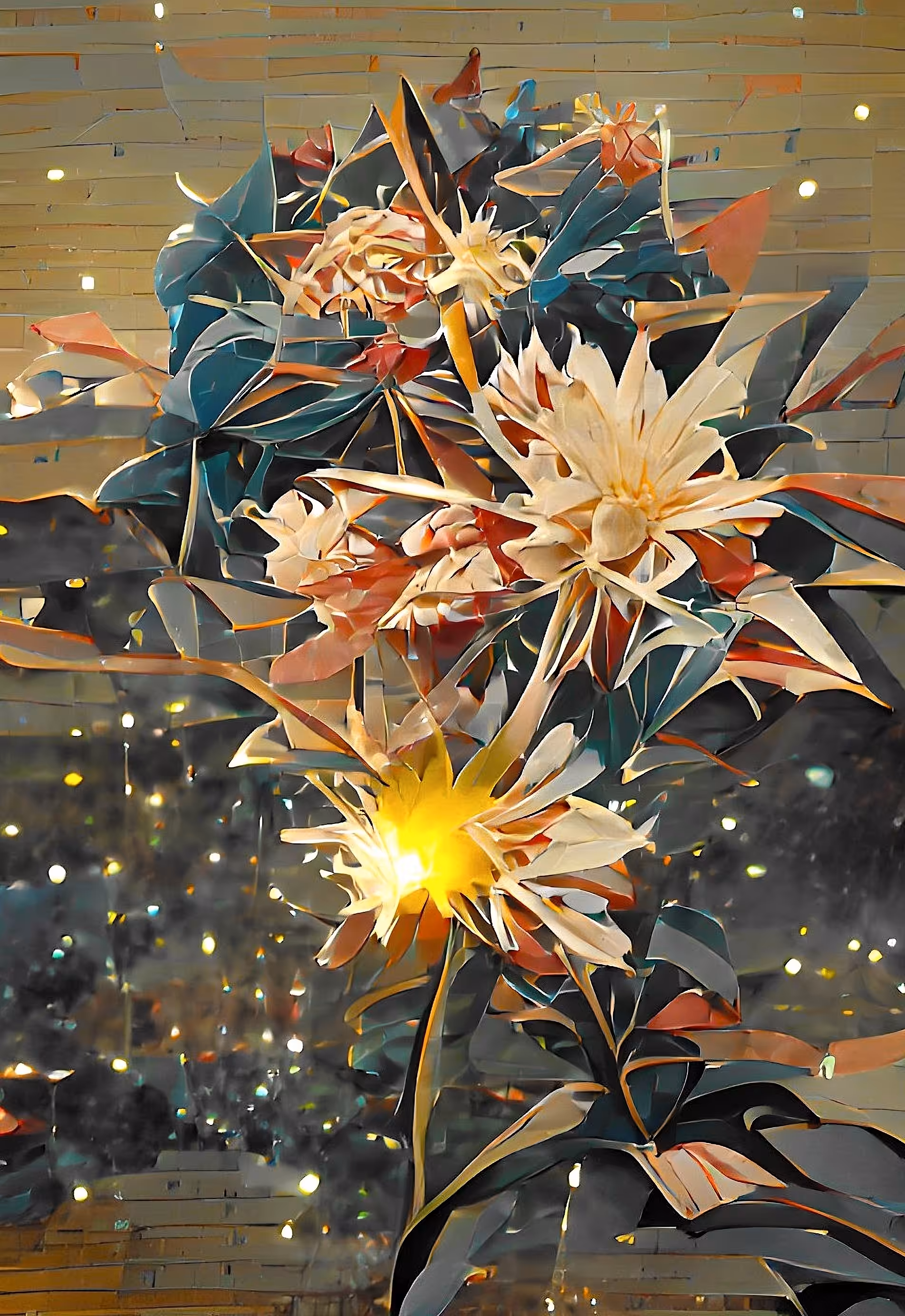 AI Series - Sun Flowers #01