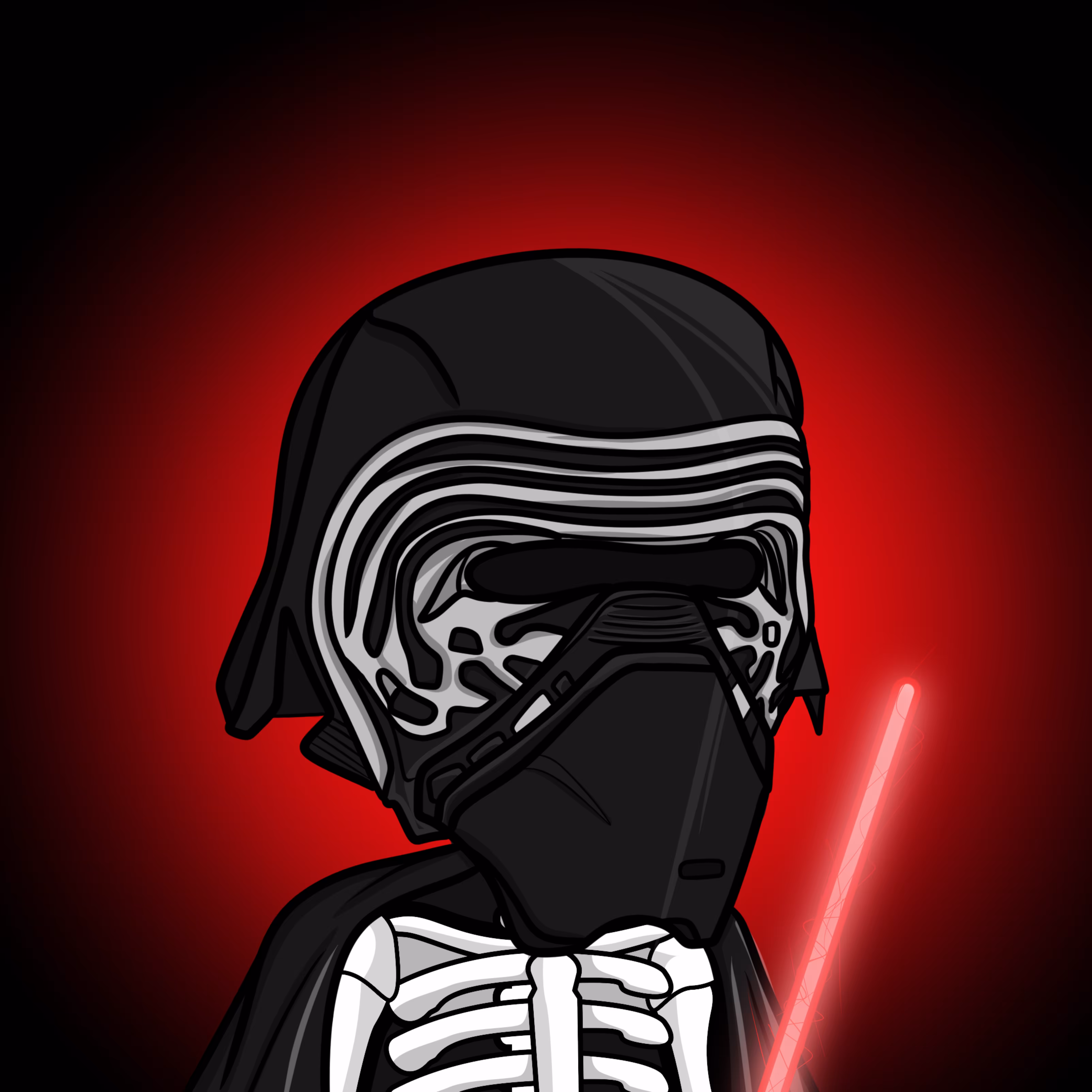 Edgar The Skeleton - Kylo Ren #431