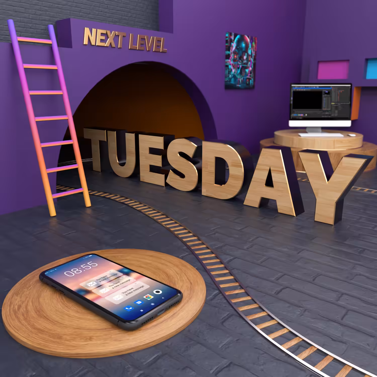 Tuesday | Render Time