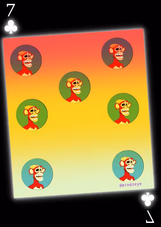 NFT CARDS 7 TRIBUTE TO @mindzeye