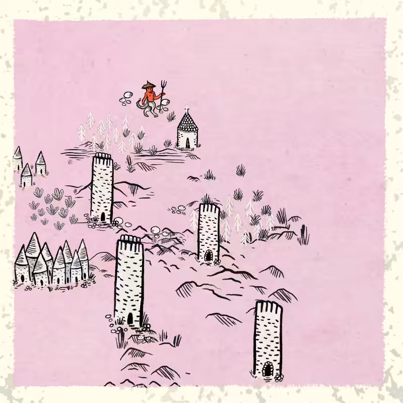 Medieval Village  #53