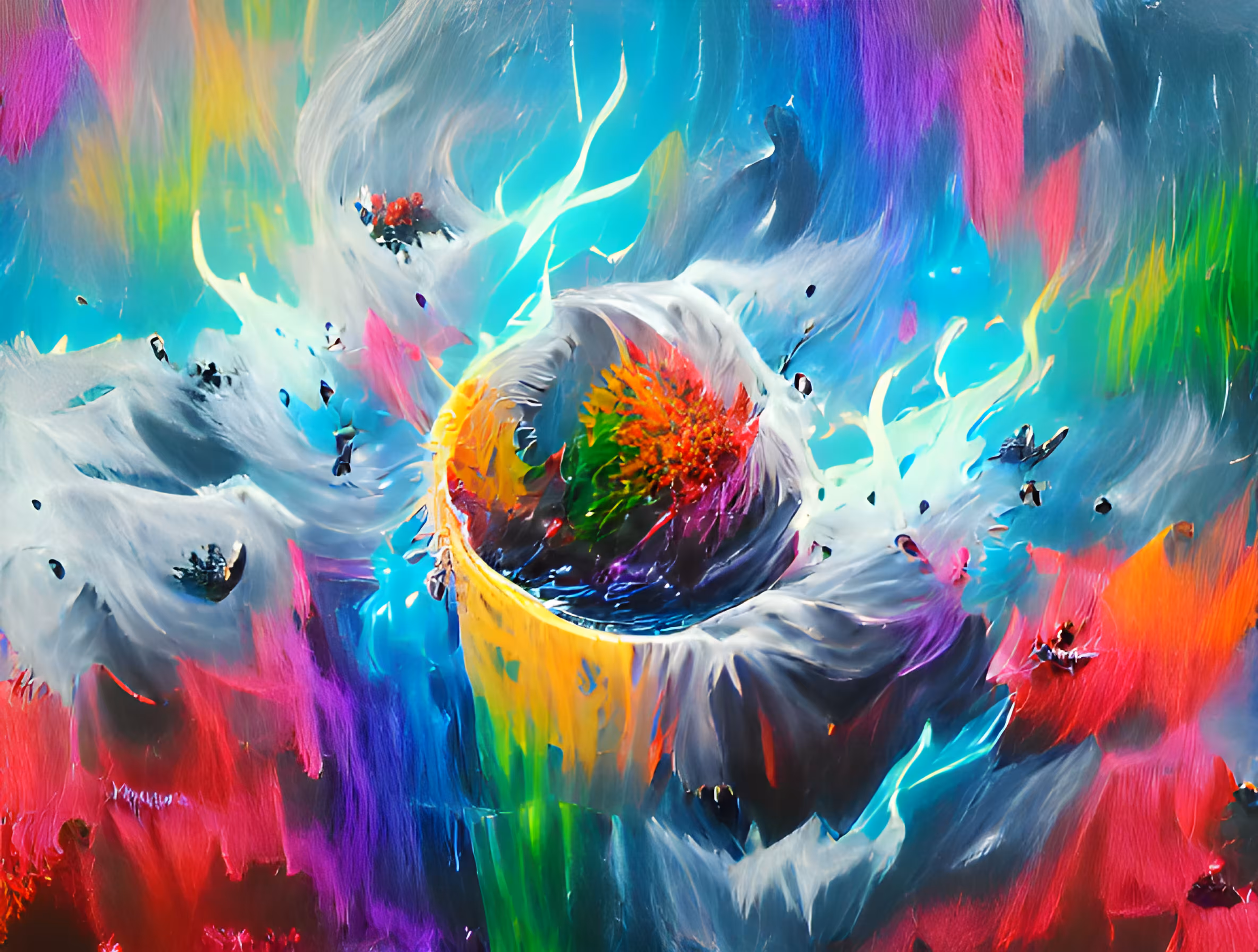 Color Burst Planet 