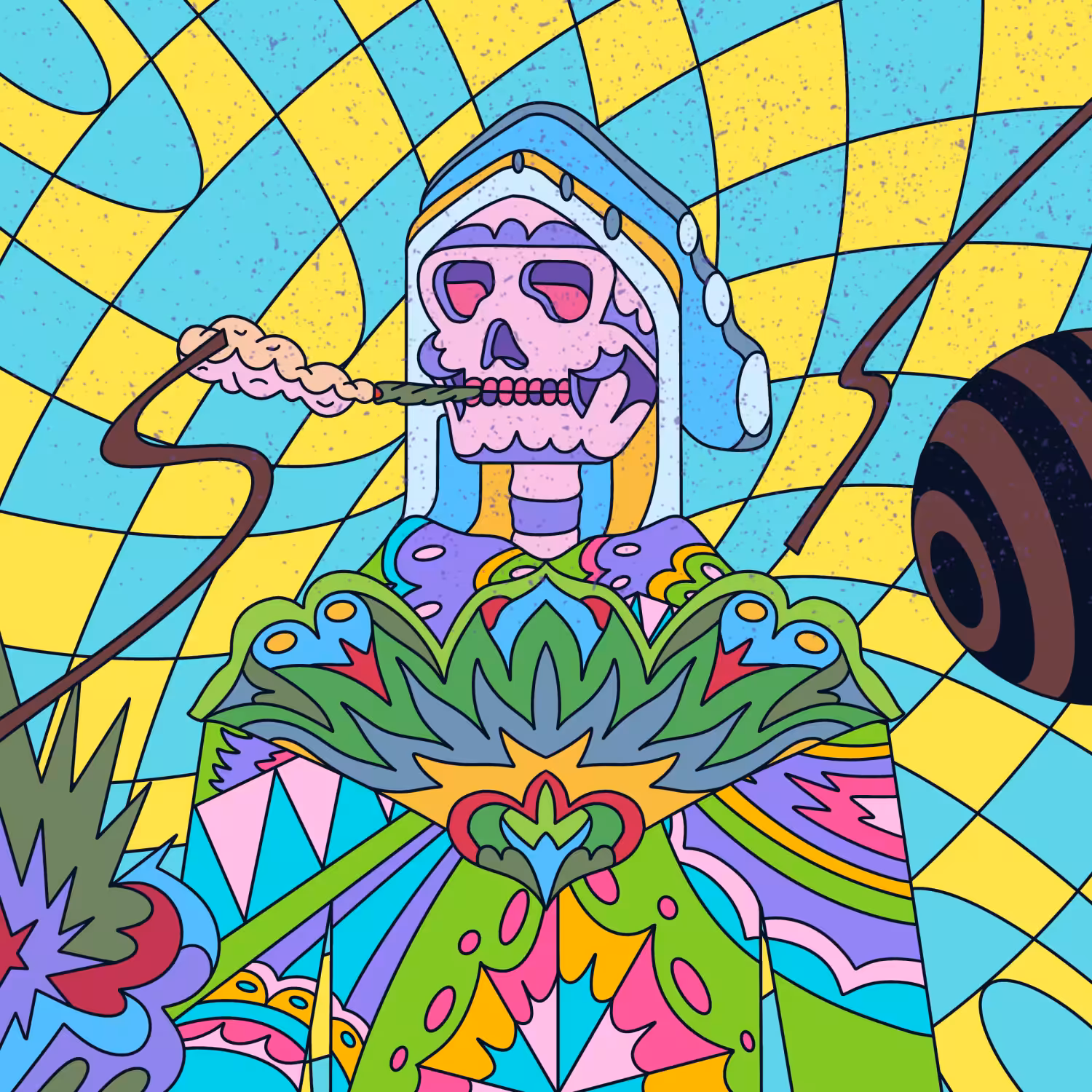 The Haze Skull #7218