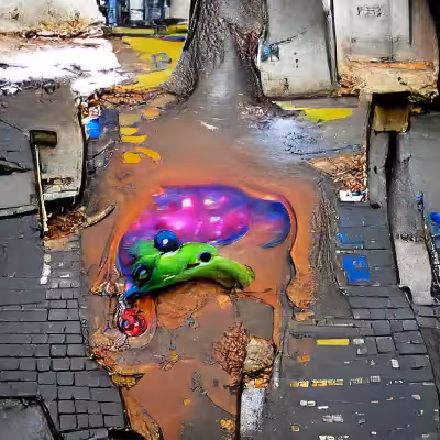 Alley Slime Creature