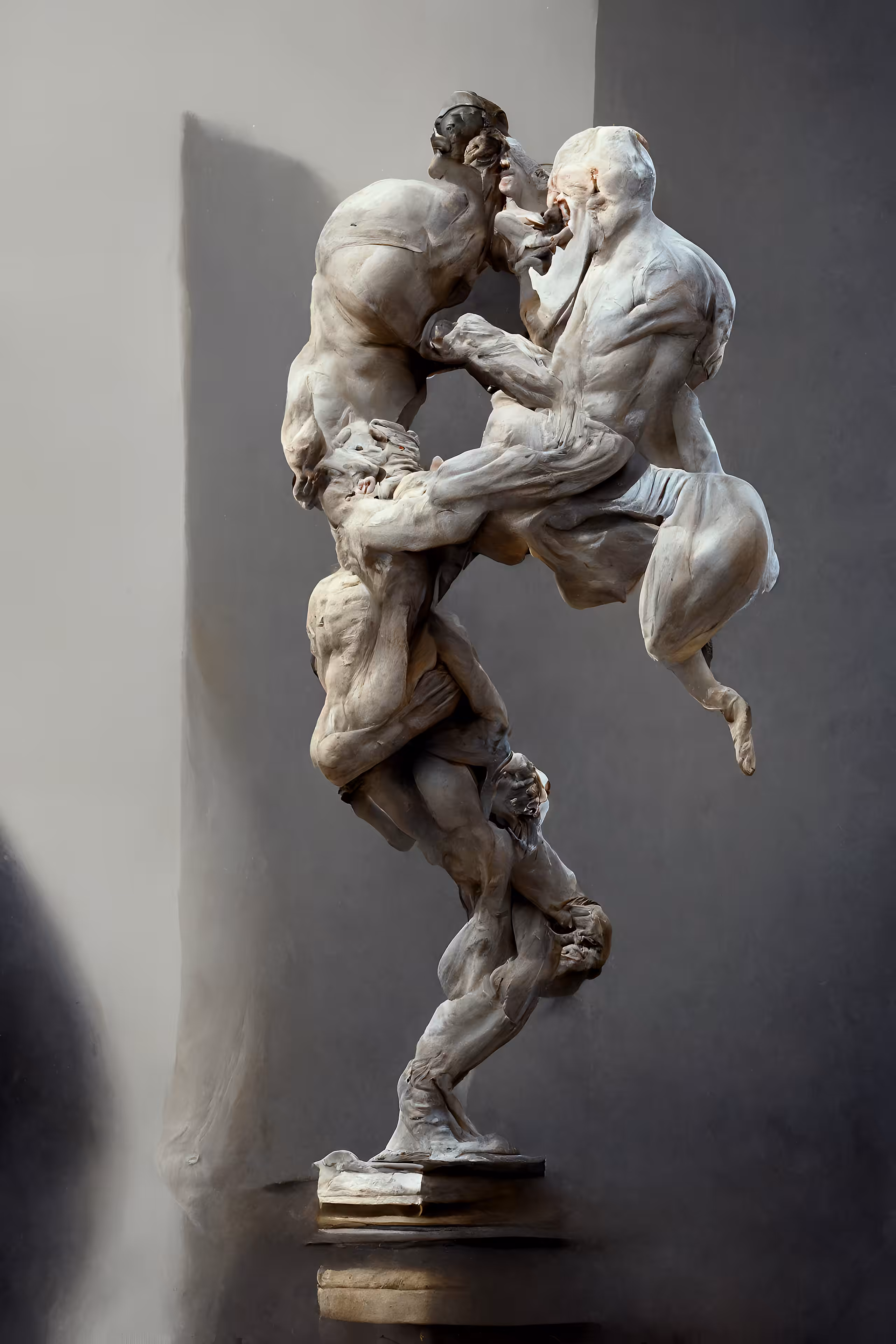 Marble Sculpture of Thoughts