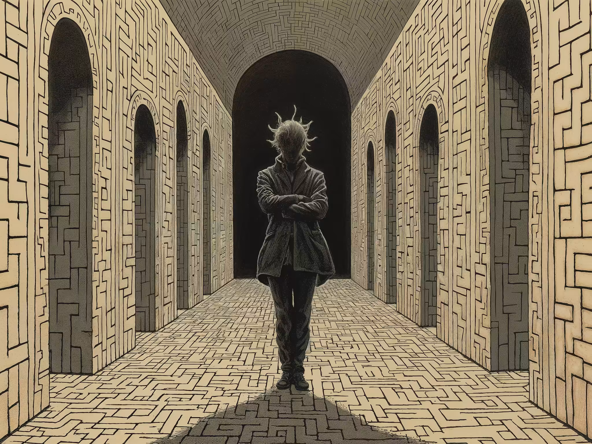 "corridors of contemplation"