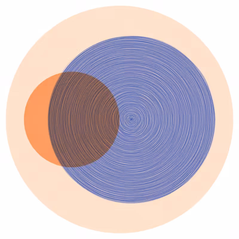Brushed Circles #87