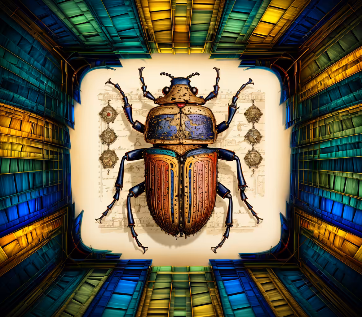 Egyptian scarab