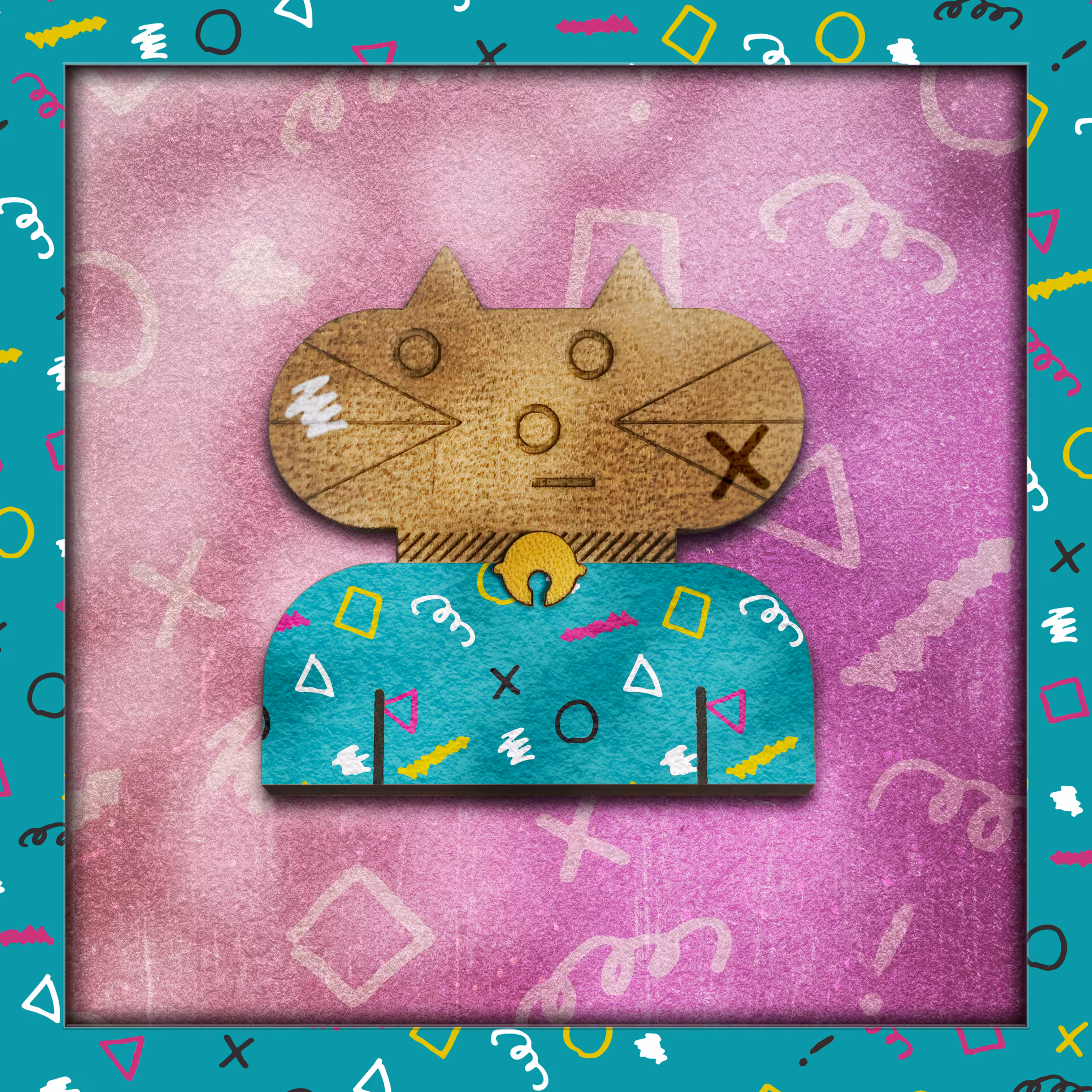 Pattern cat #032_Doodle