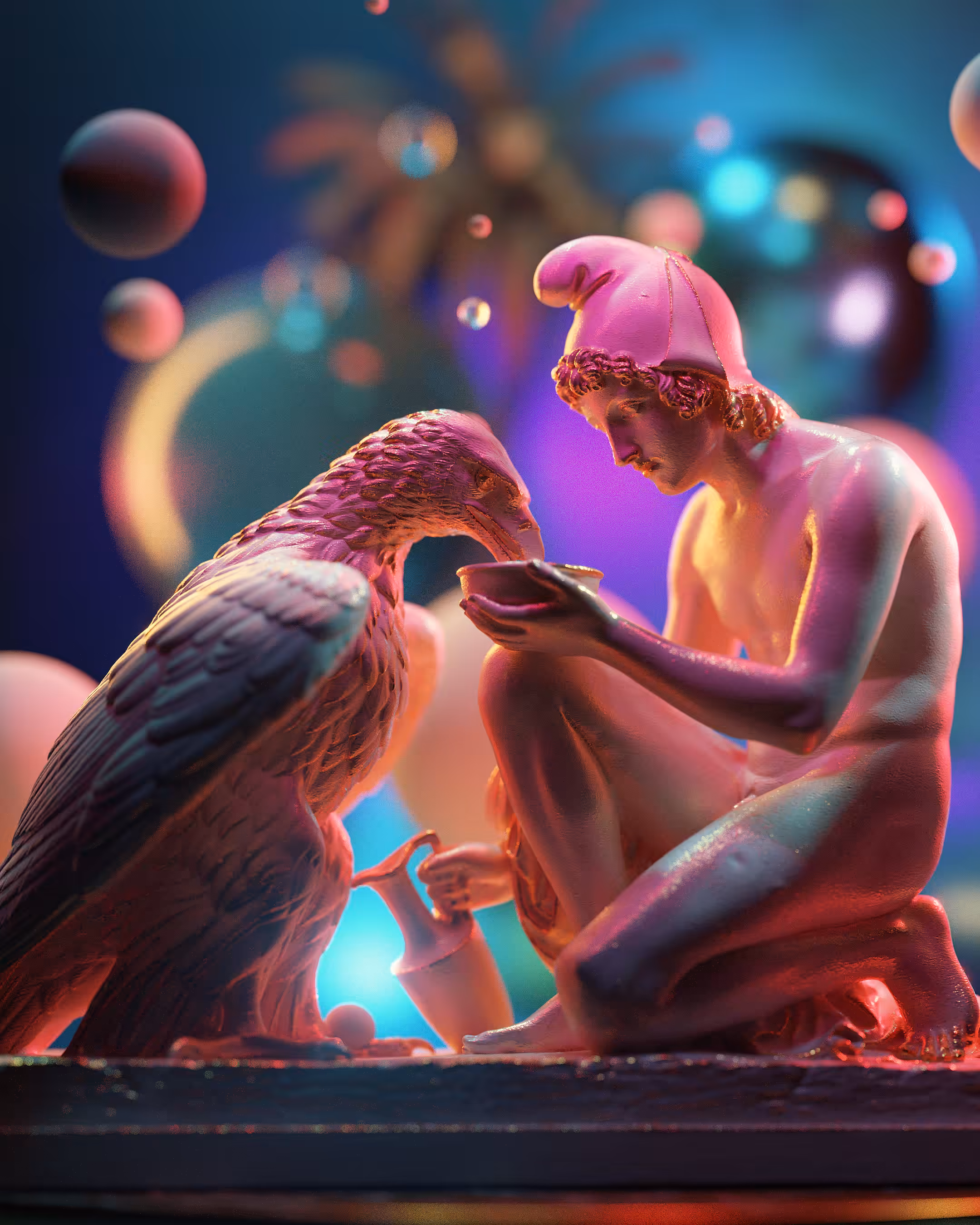 Ganymede with Jupiter's Eagle