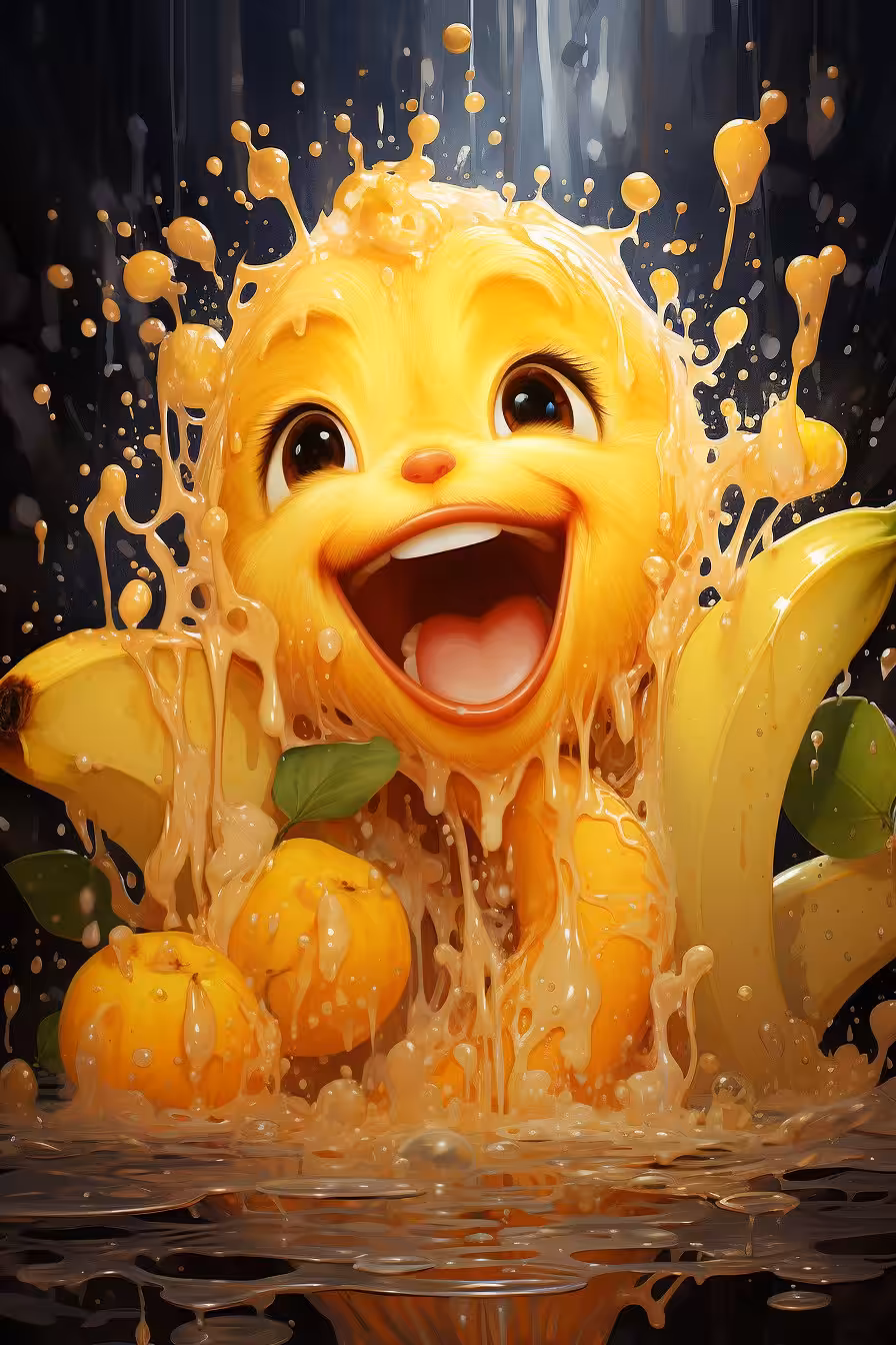 Happy banana