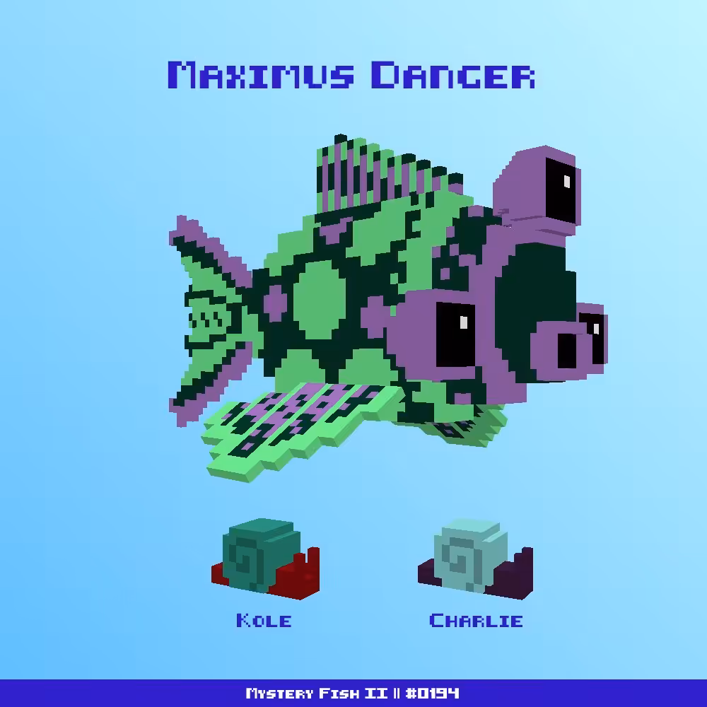 Maximus Danger :: Mystery Fish 0194/1000