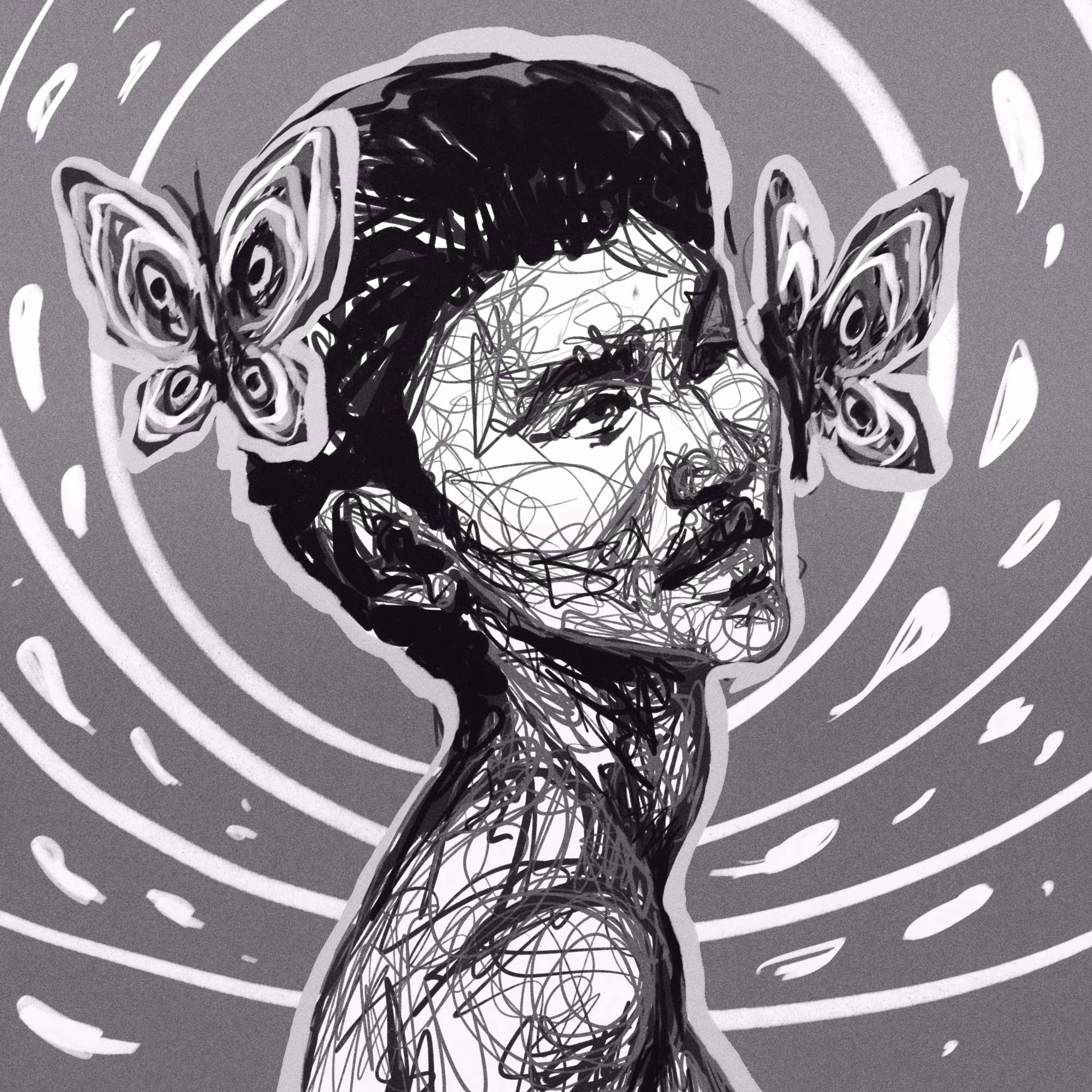 Butterfly man