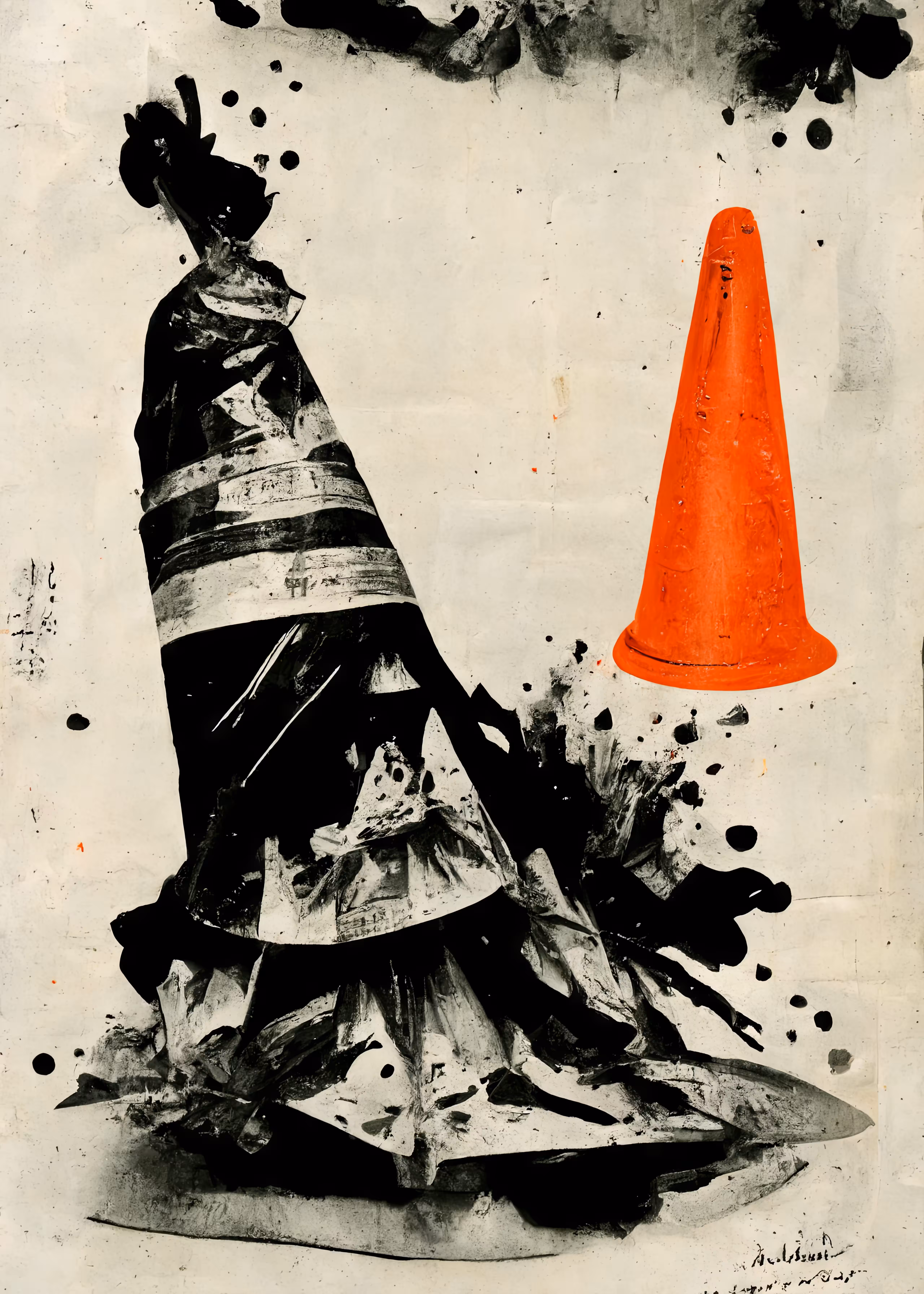 Orange Cone Good #3