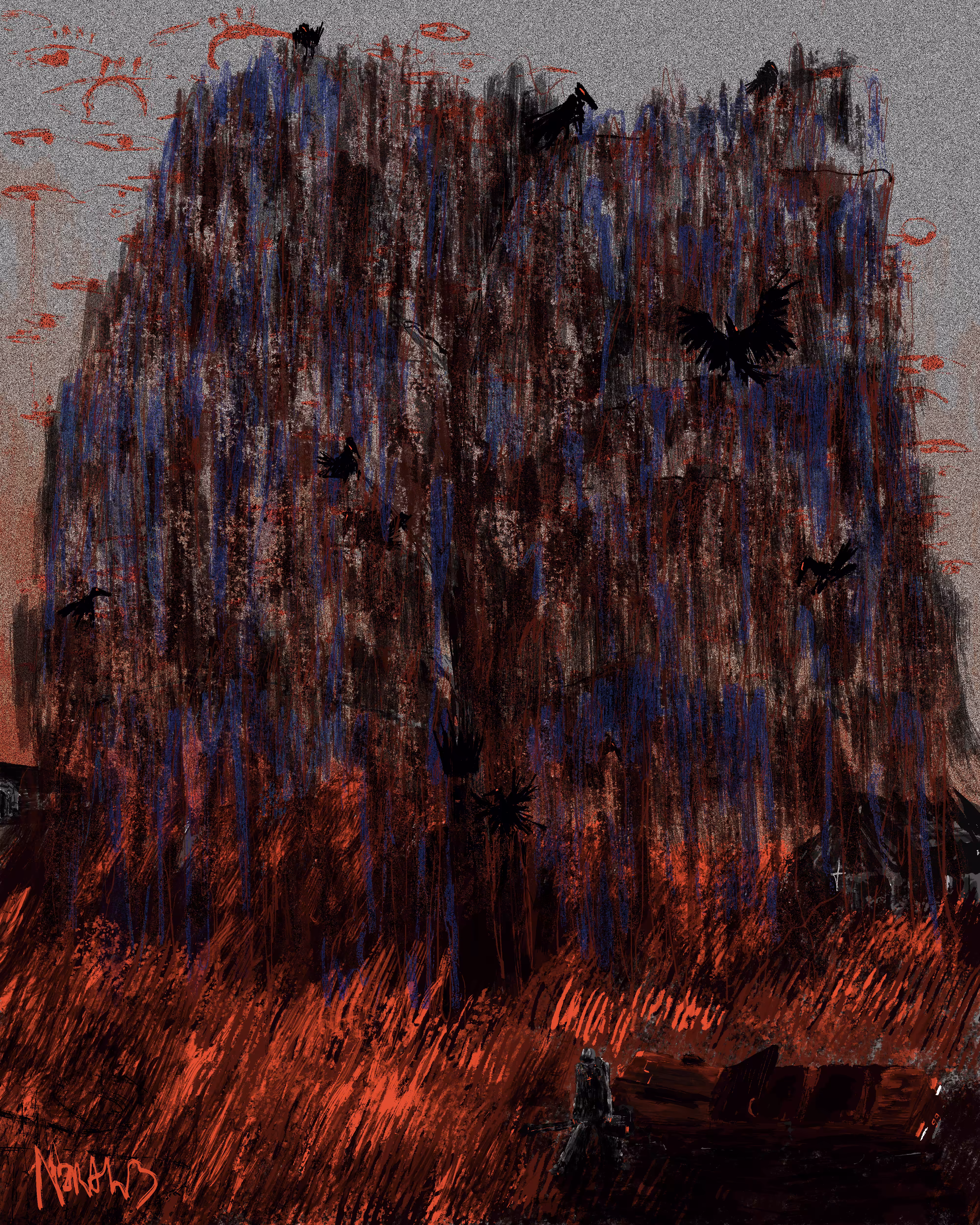 torn wire