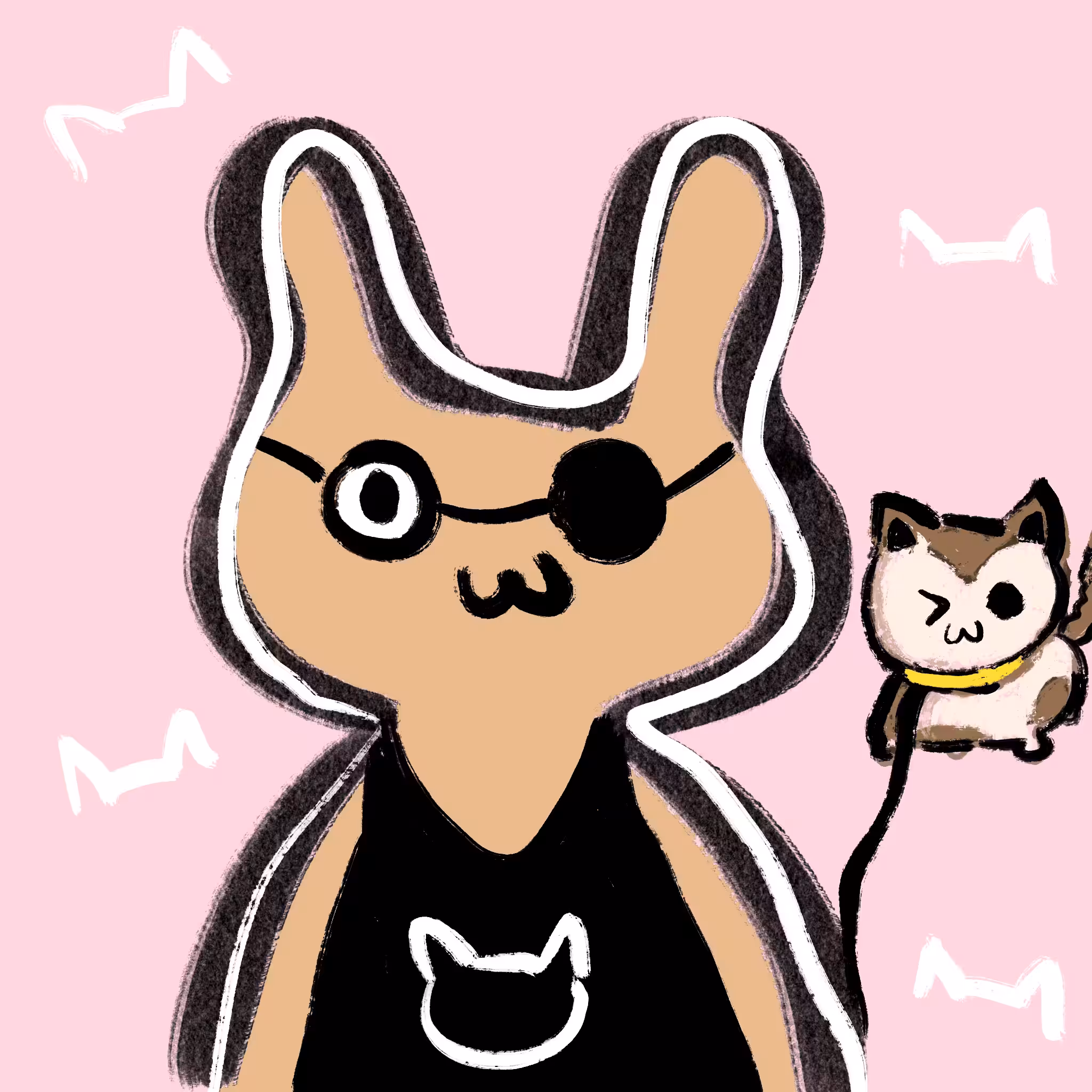 Rabbit Pop #0006 Cat Walking