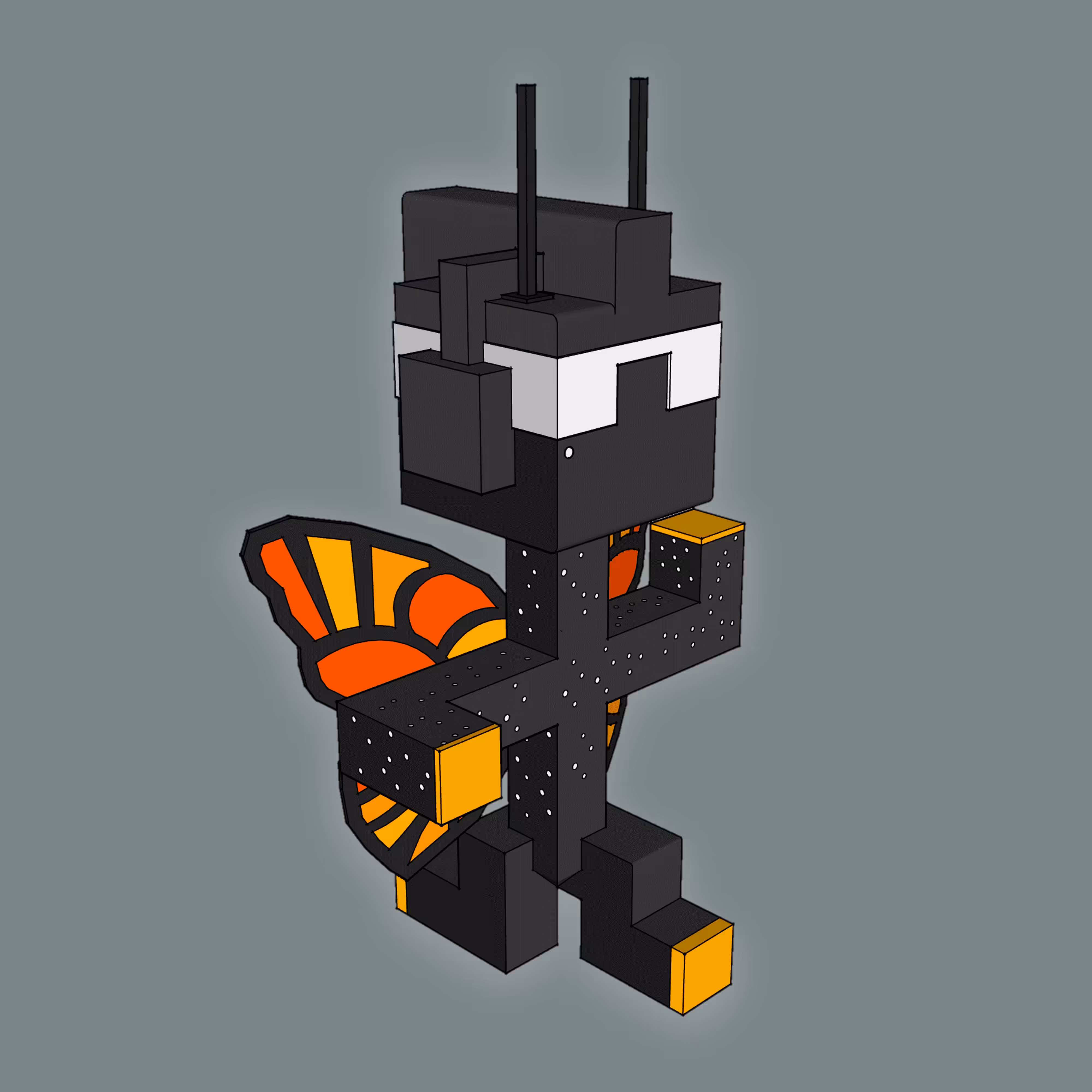 BrickBeads #4006 - MonarchBead