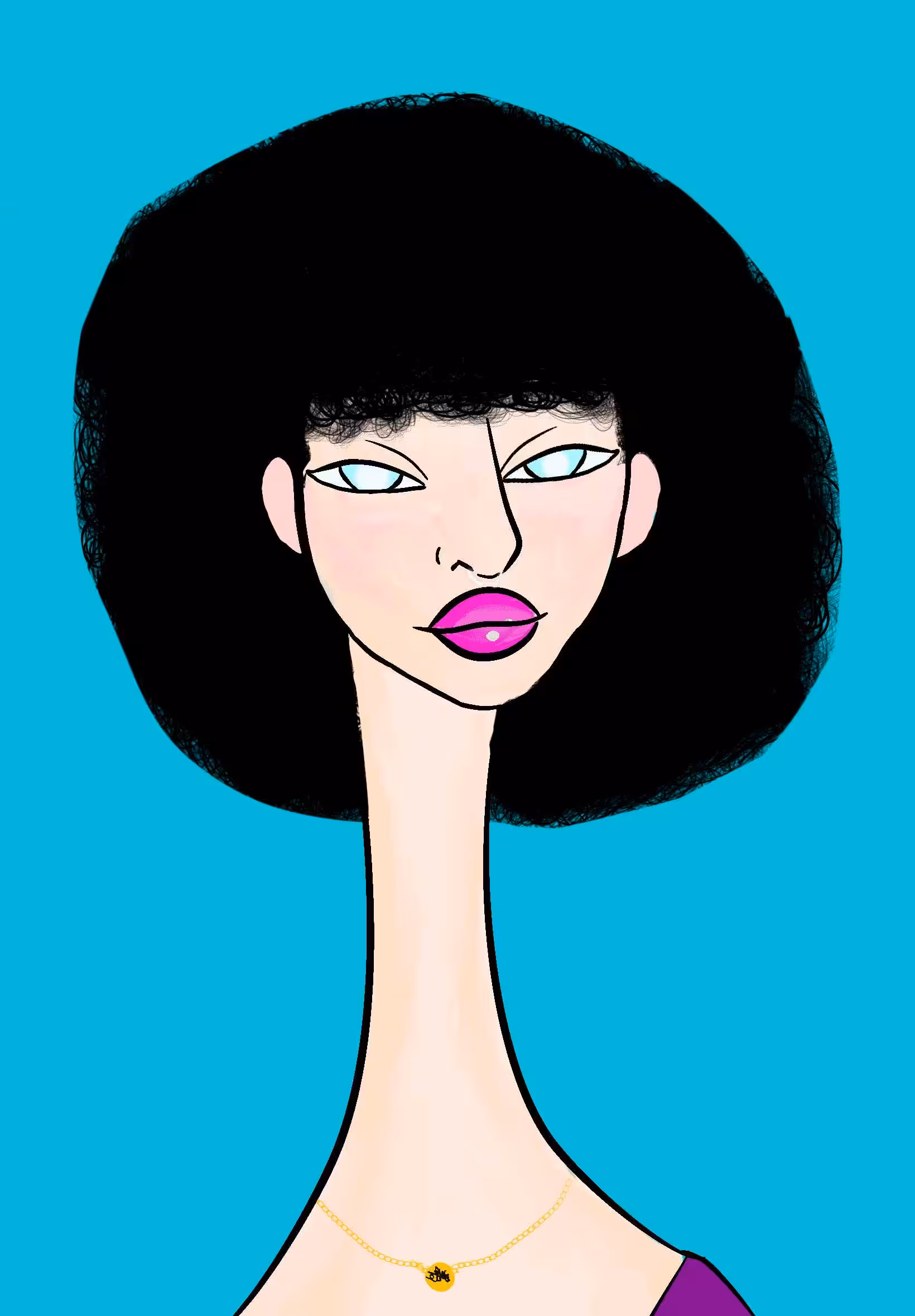 Long Neckie Ladies: Long Neckie Lady #2778