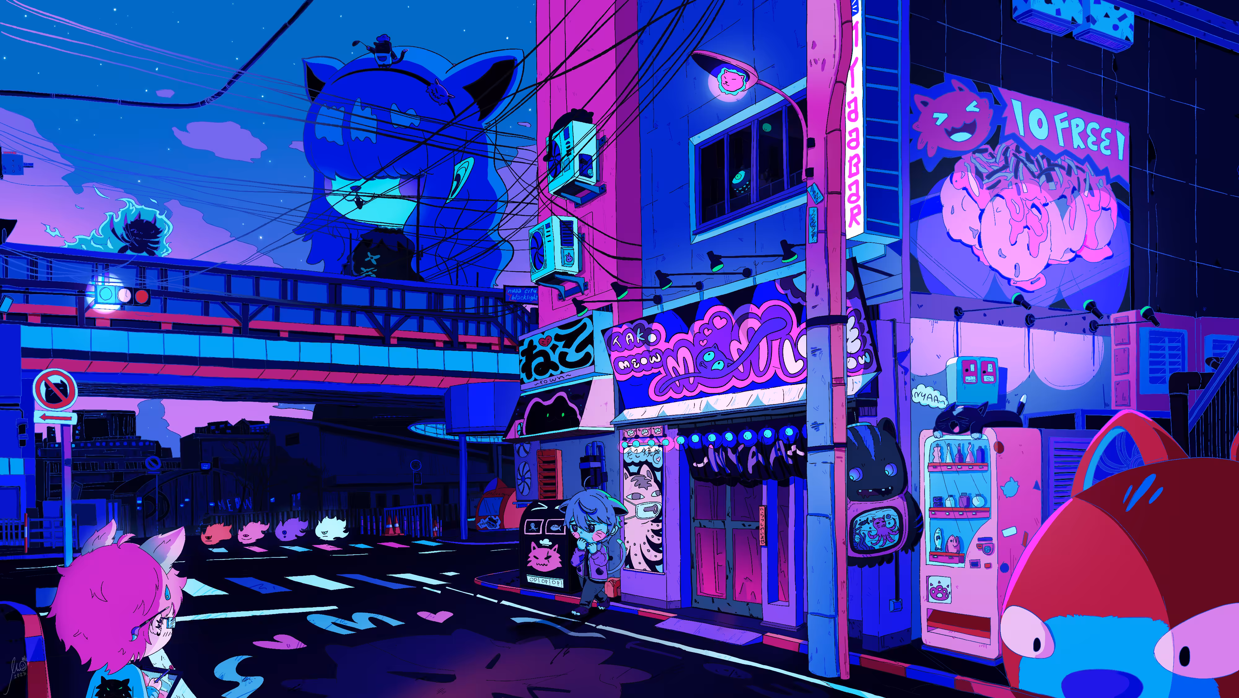 nyaa city blacklight 🌠