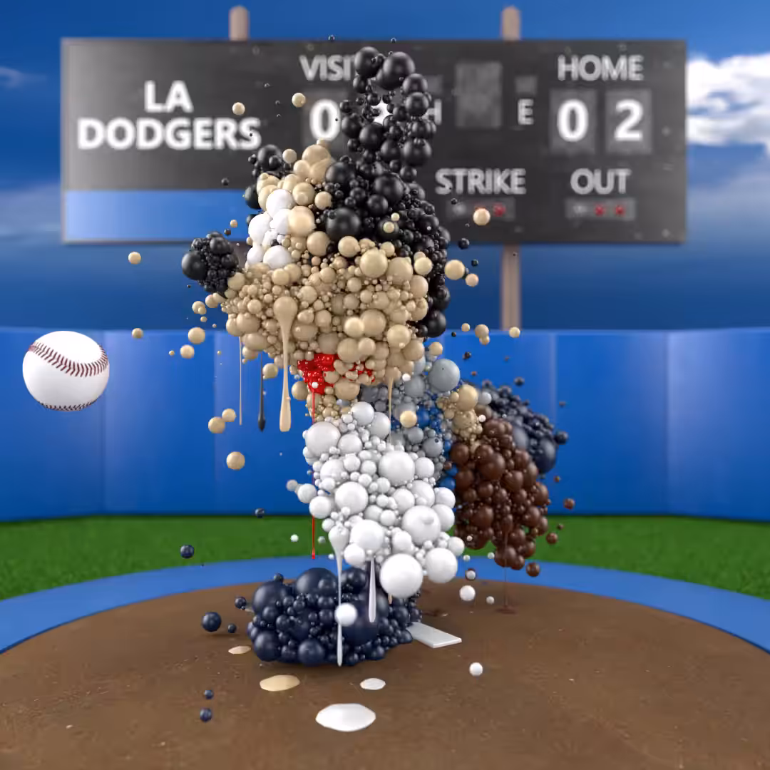 Mickey x LA Dodgers