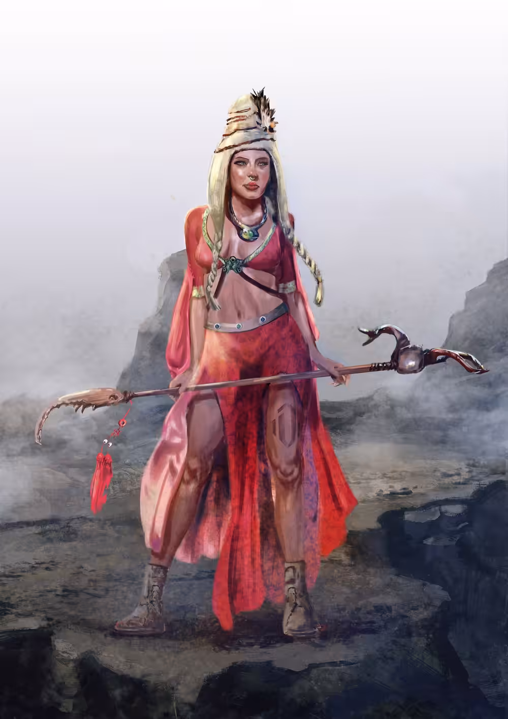 Zhang Min, sorcerer of the Loulan Kingdom