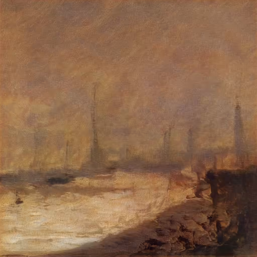 Seaside in the Mist