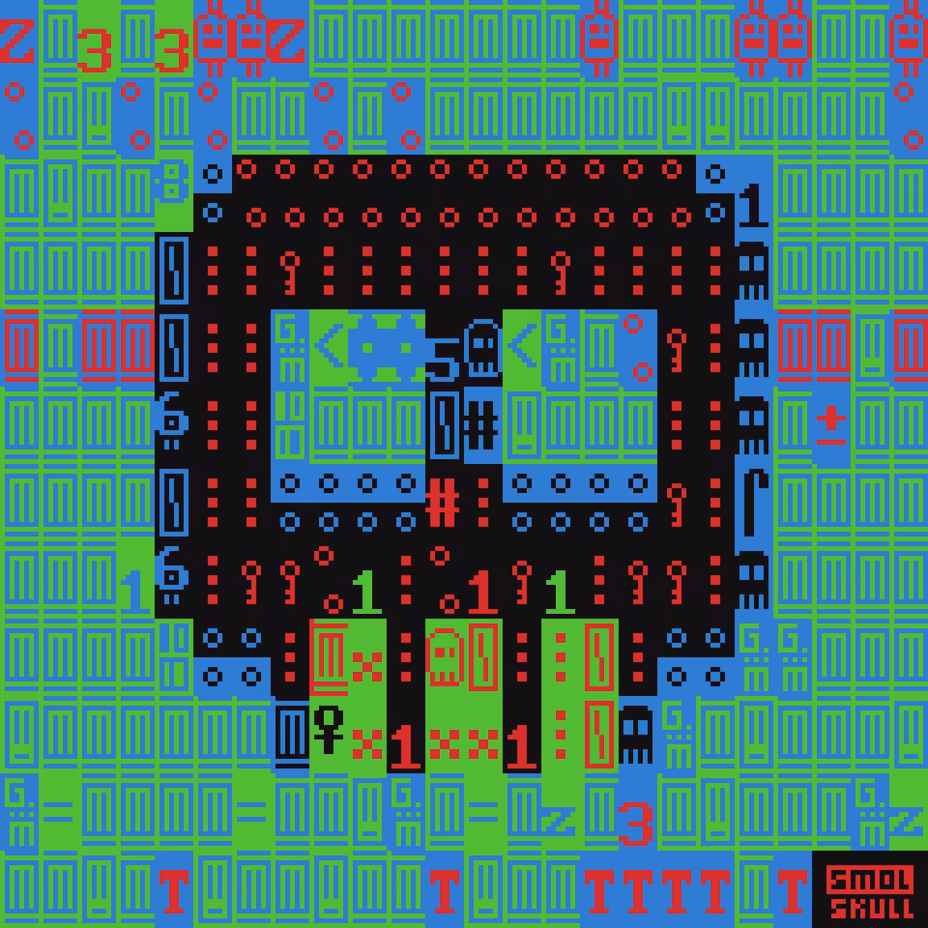 ASCII-SMOLSKULL #96