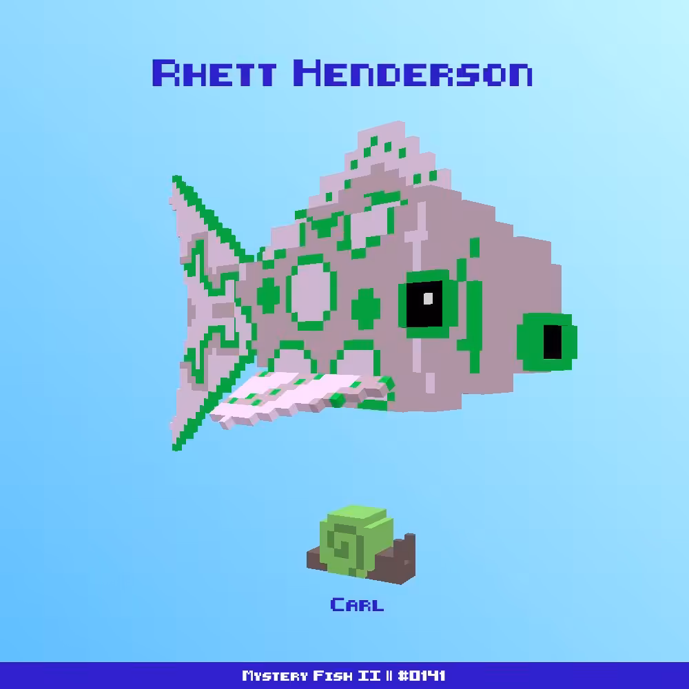 Rhett Henderson :: Mystery Fish 0141/1000