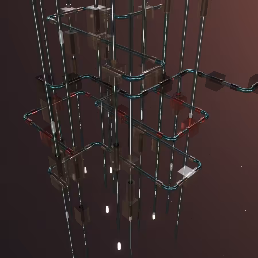 SPACE STATION TUBE #7