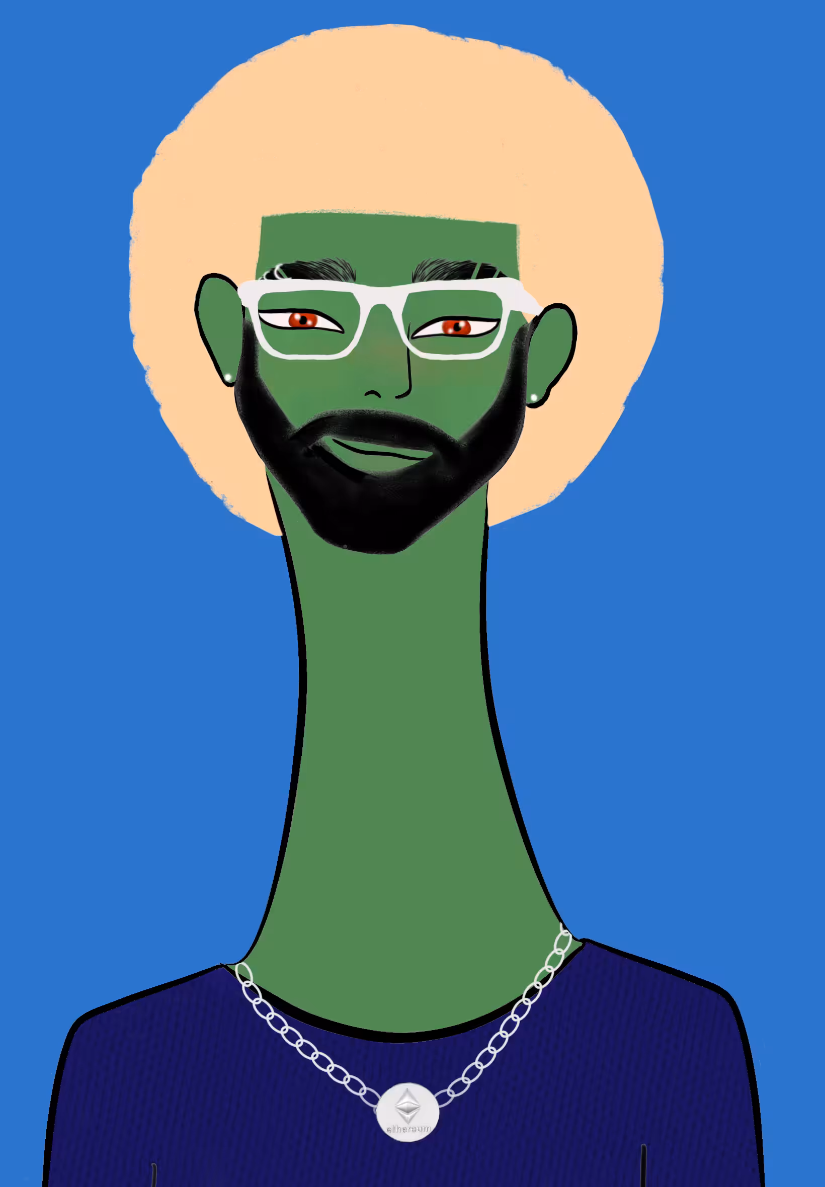 Long Neckie Fellas #1345