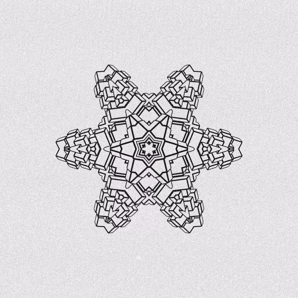 Monochrome Kaleido #10