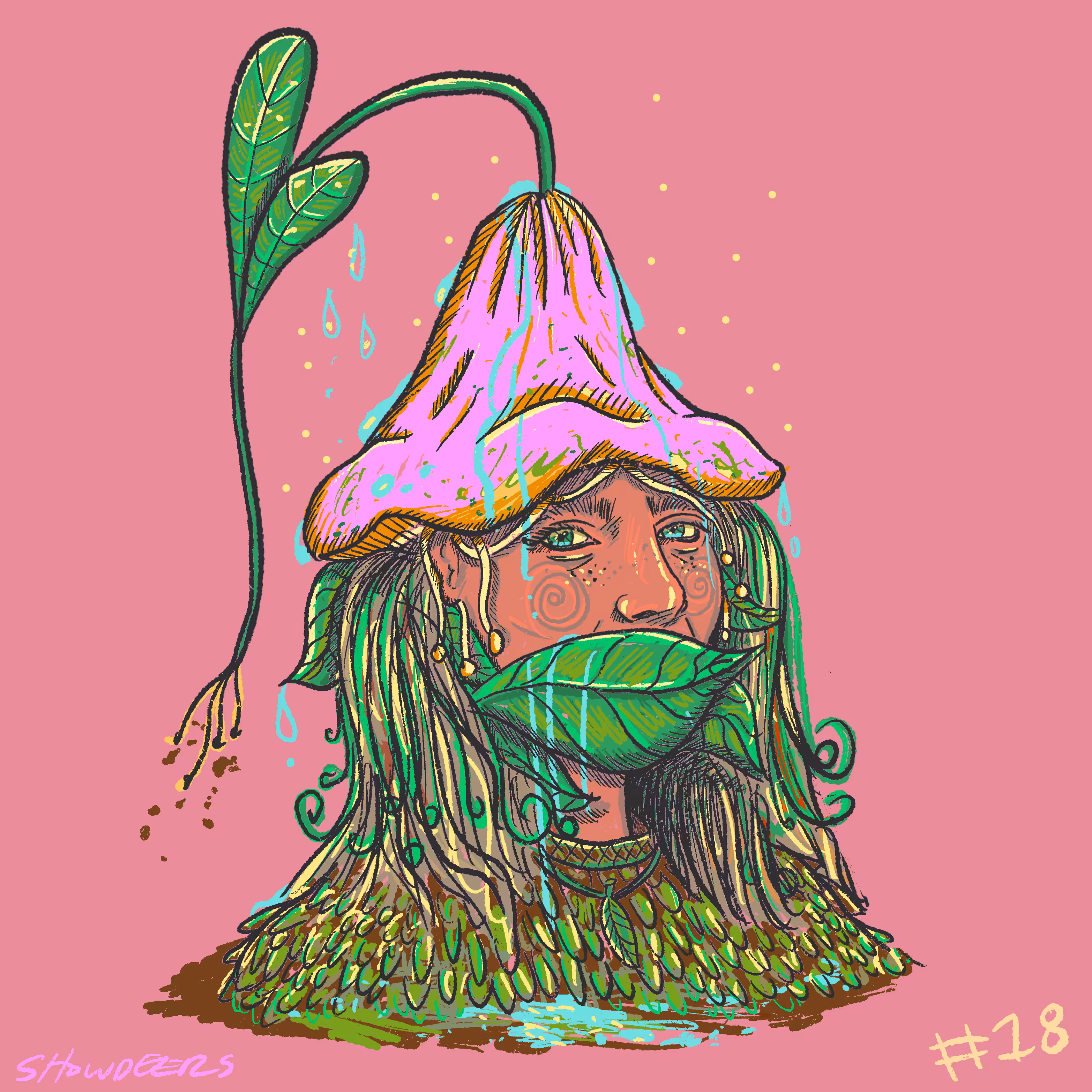 Showdeers #18 - Flower Nature Girl