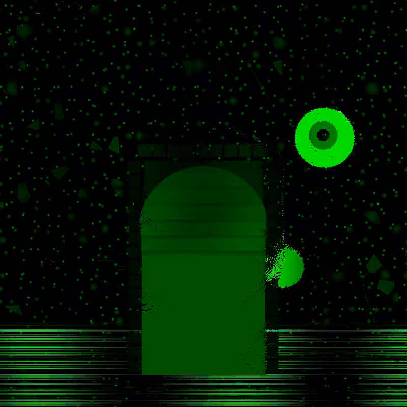 Sand Portal on space #55
