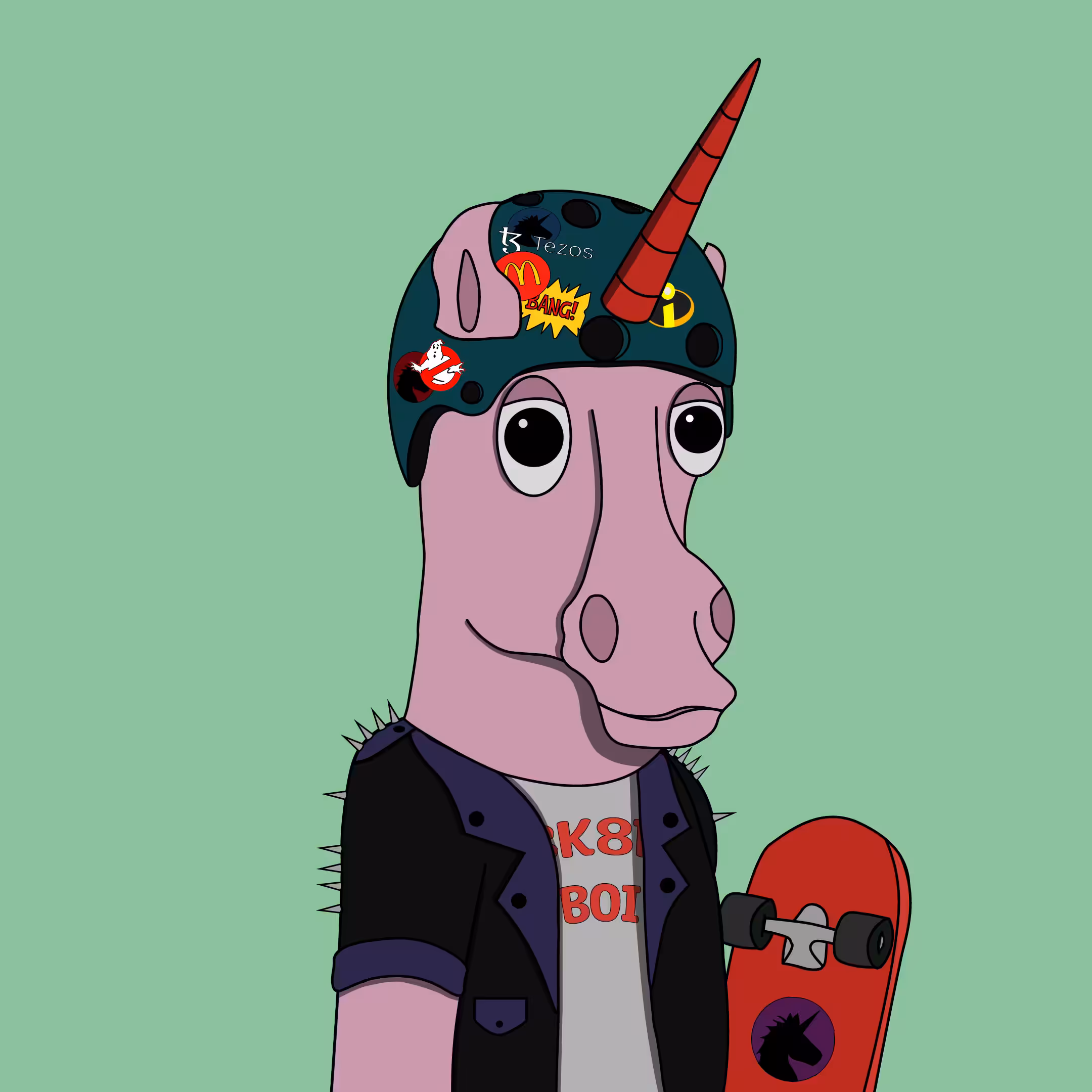 Awesome Unicorn - Sk8r Boi #187