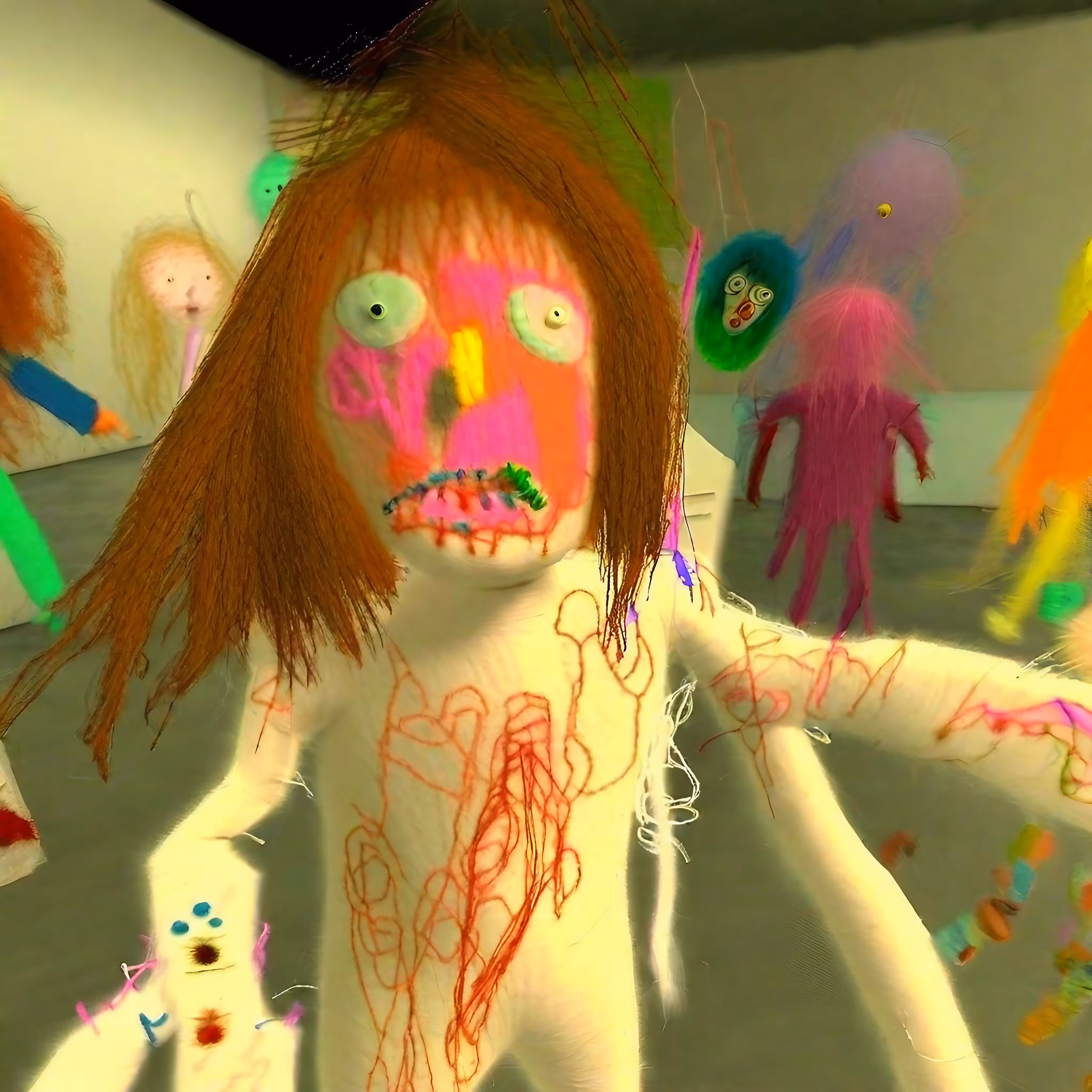 the people who came to see an art show and there was no art - one