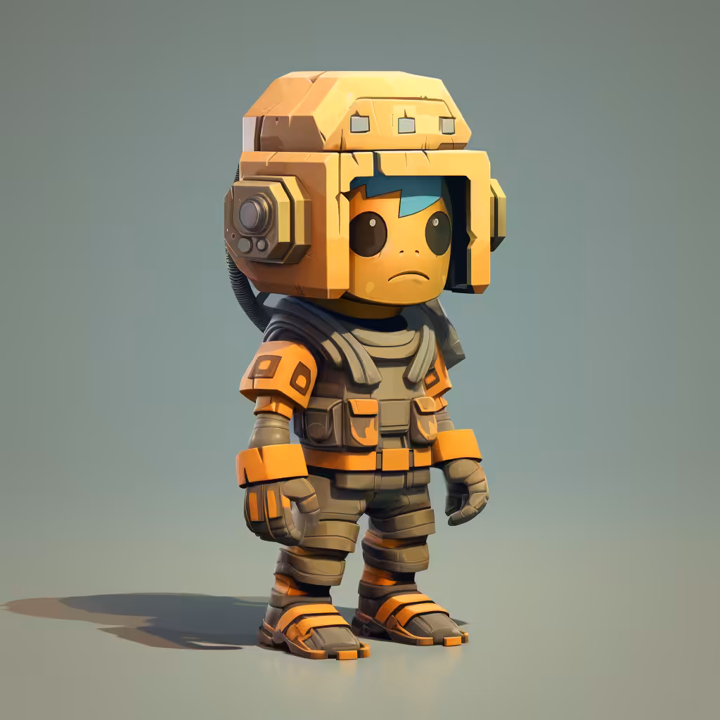Tez Pixel Figure #66
