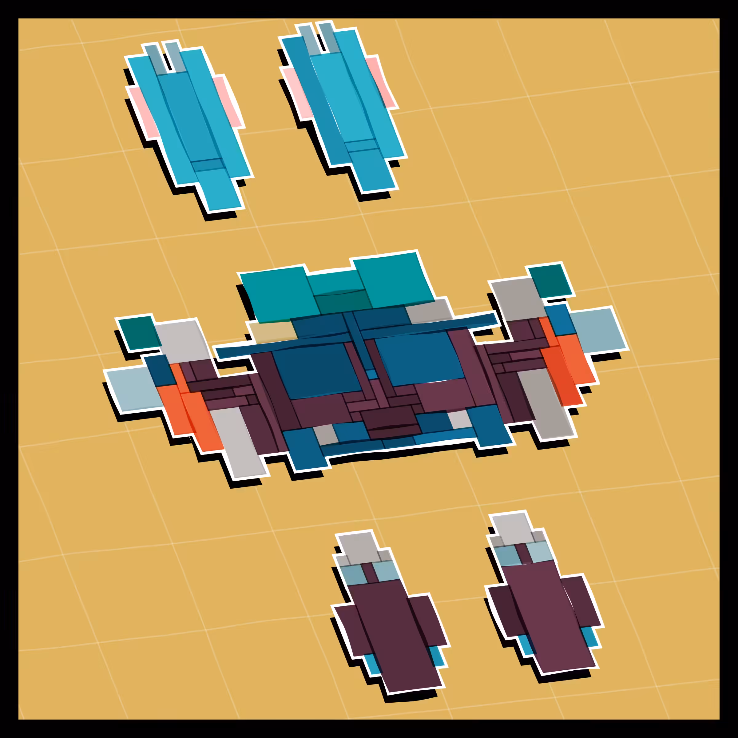 Paper Armada #2645