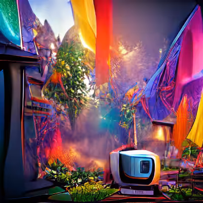 Broken Television 