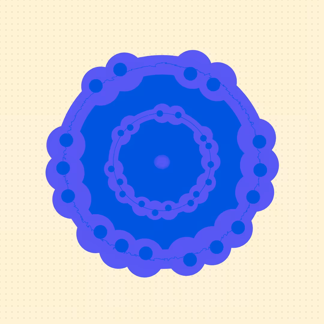 Circles on a dotted Grid #11