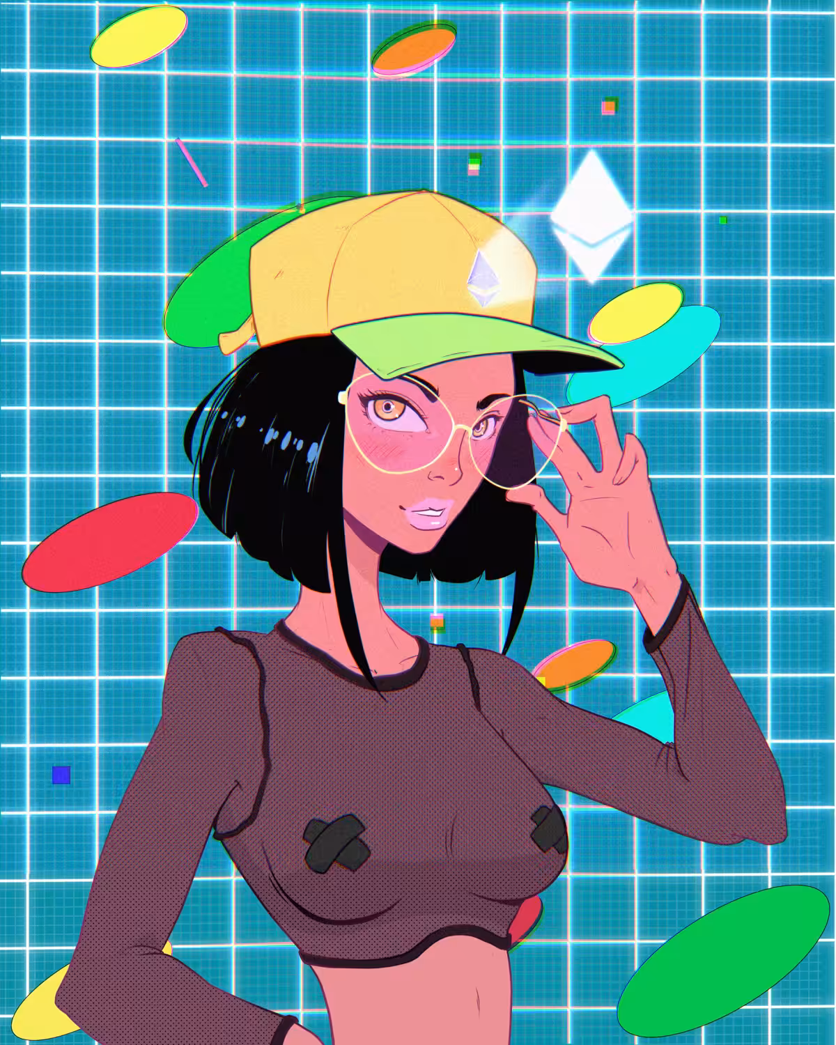 001 Retro Eth-Girl 