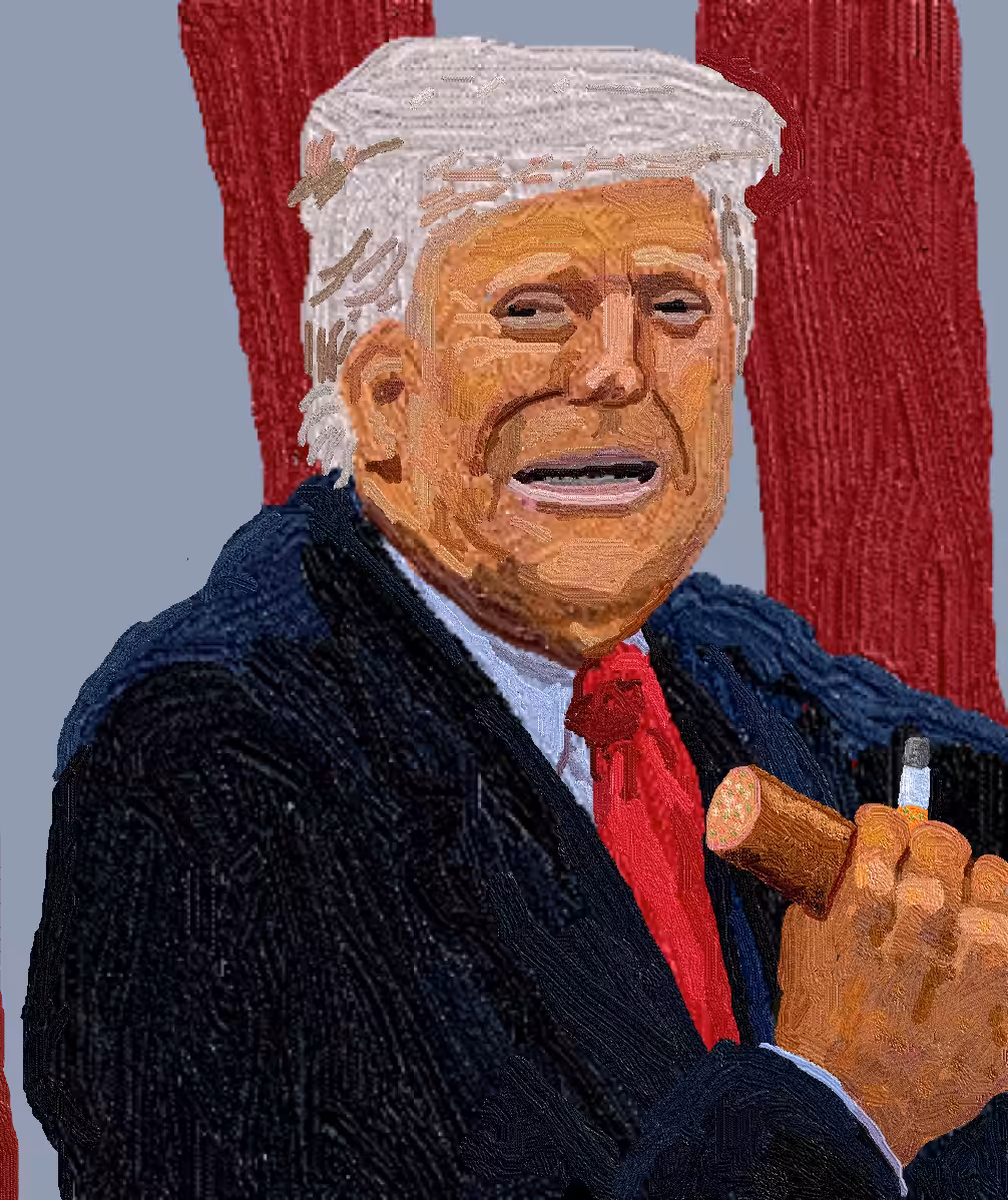 The President Takes A Hard Earned Time Out.