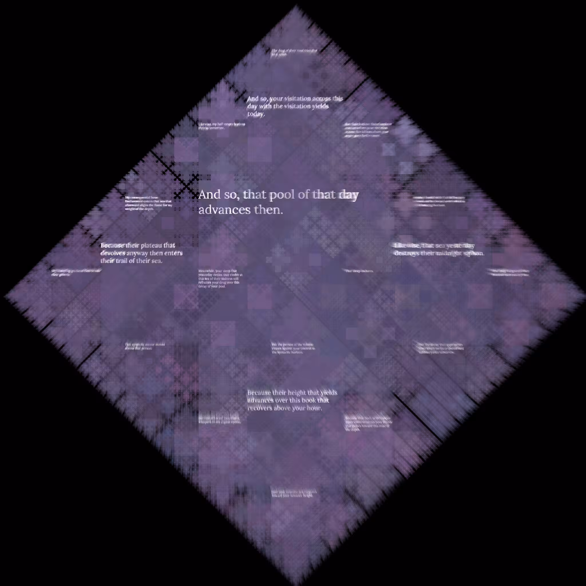 Diamond Fractal Fire #47