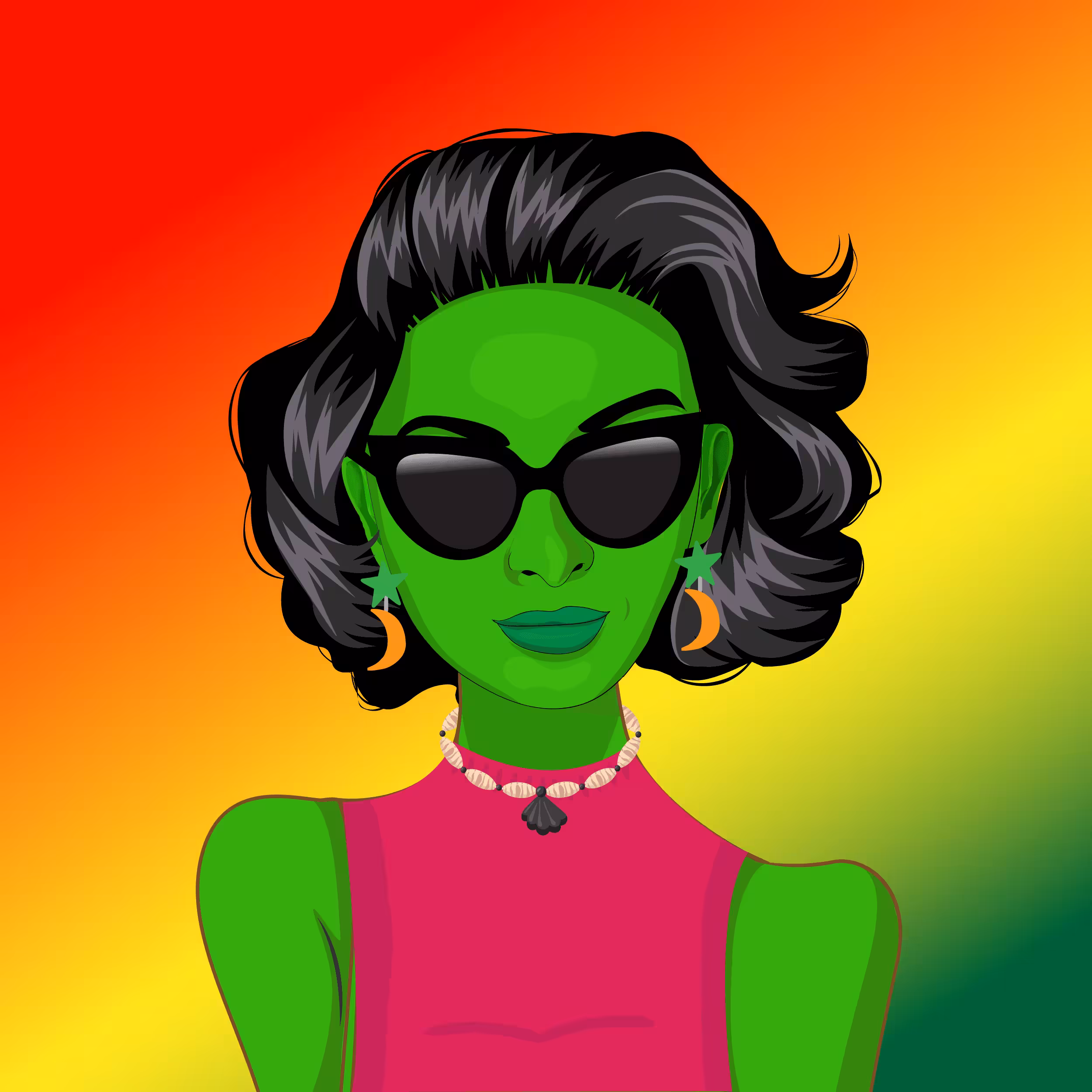 Cool Lady #1705