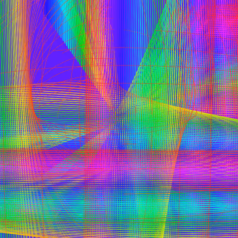 Fibonacci Rainbow Spiral v2 variation 2 #3